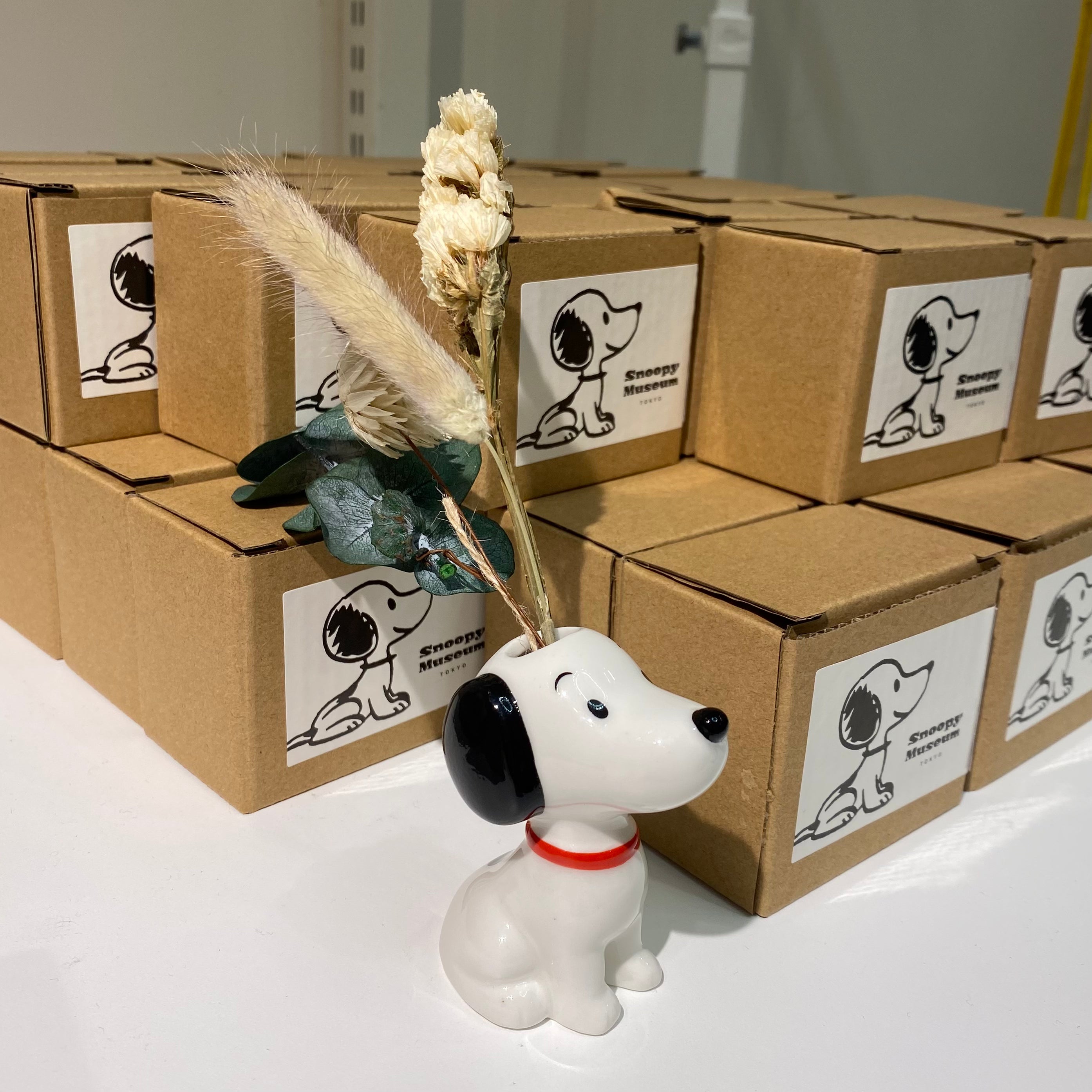【訂貨】Snoopy Museum Snoopy 50‘s 小花瓶
