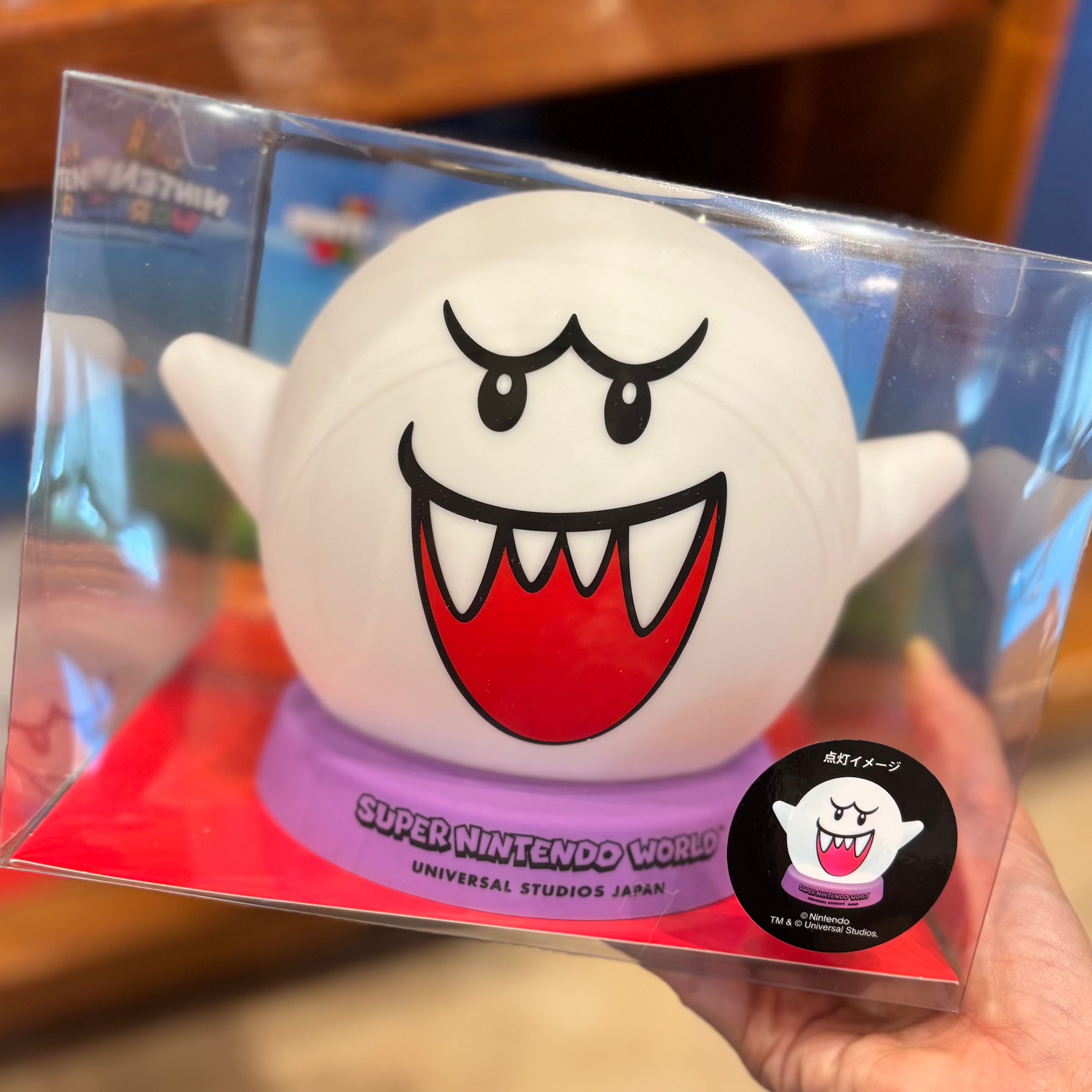 USJ Mario Ghost Boo Night Light Table Lamp Decorative Light