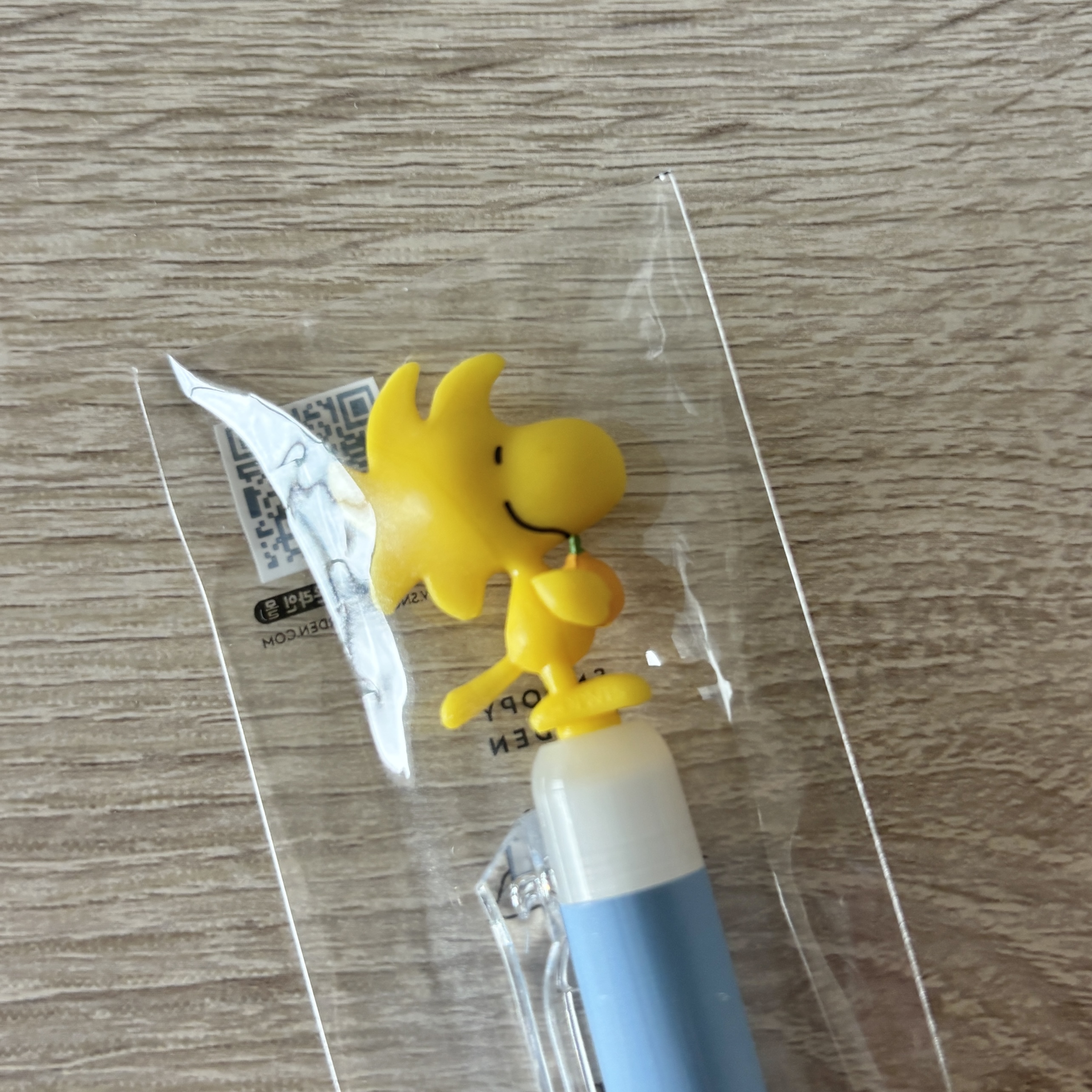 【訂貨】SNOOPY GARDEN 史努比庭園 韓國濟州島限定 - Snoopy & Woodstock 柑橘主題 黑色原子筆
