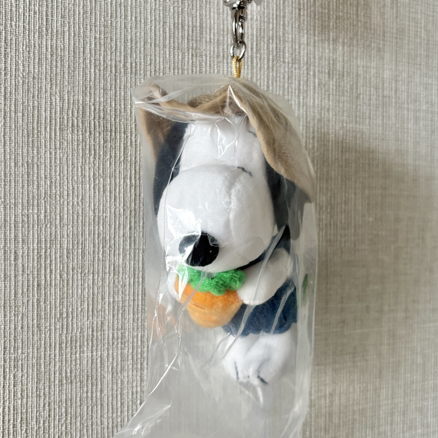 【訂貨】SNOOPY GARDEN 史努比庭園 韓國濟州島限定 - Snoopy & Woodstock 農夫造型 公仔掛飾