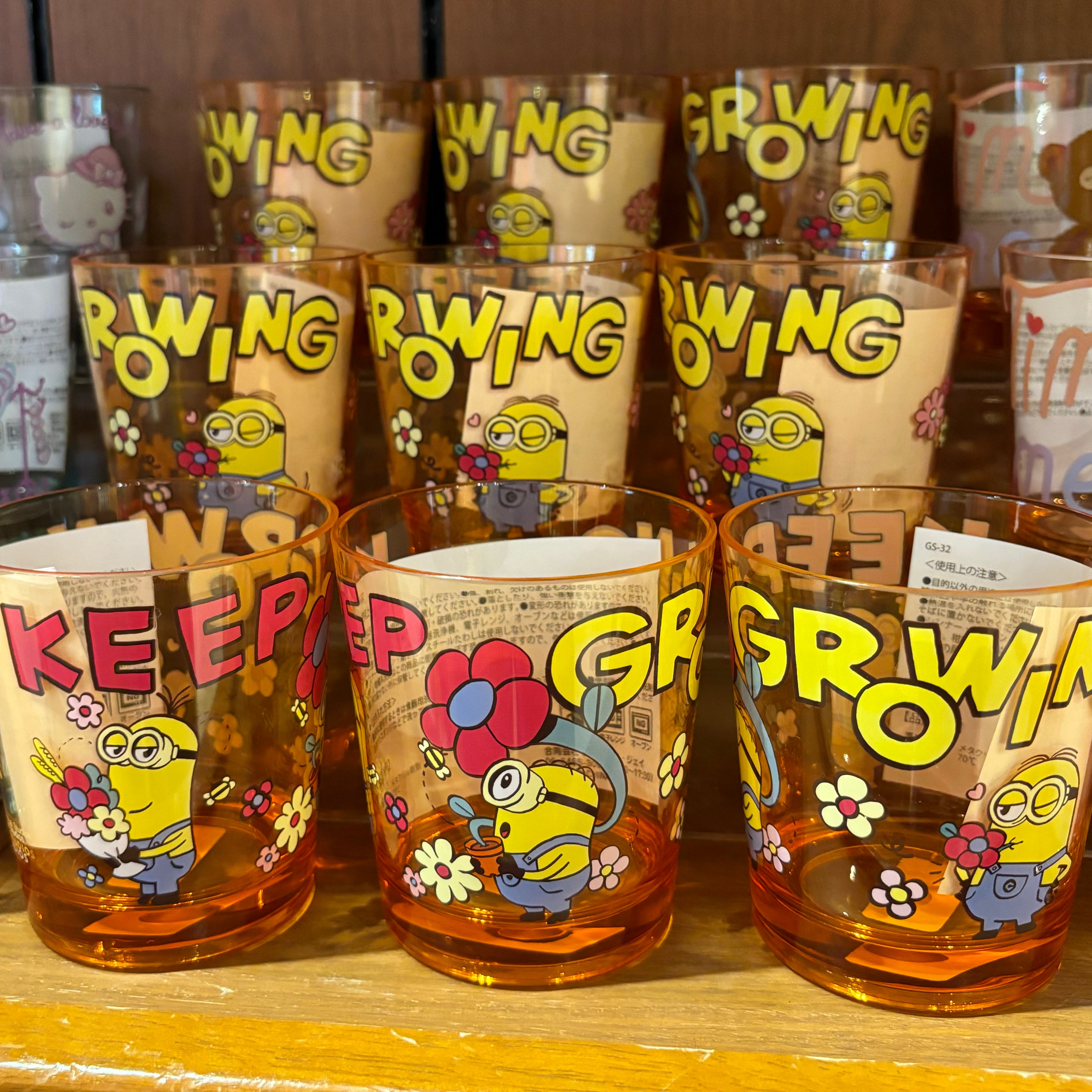 【訂貨】USJ Minions Keep Growing 膠水杯
