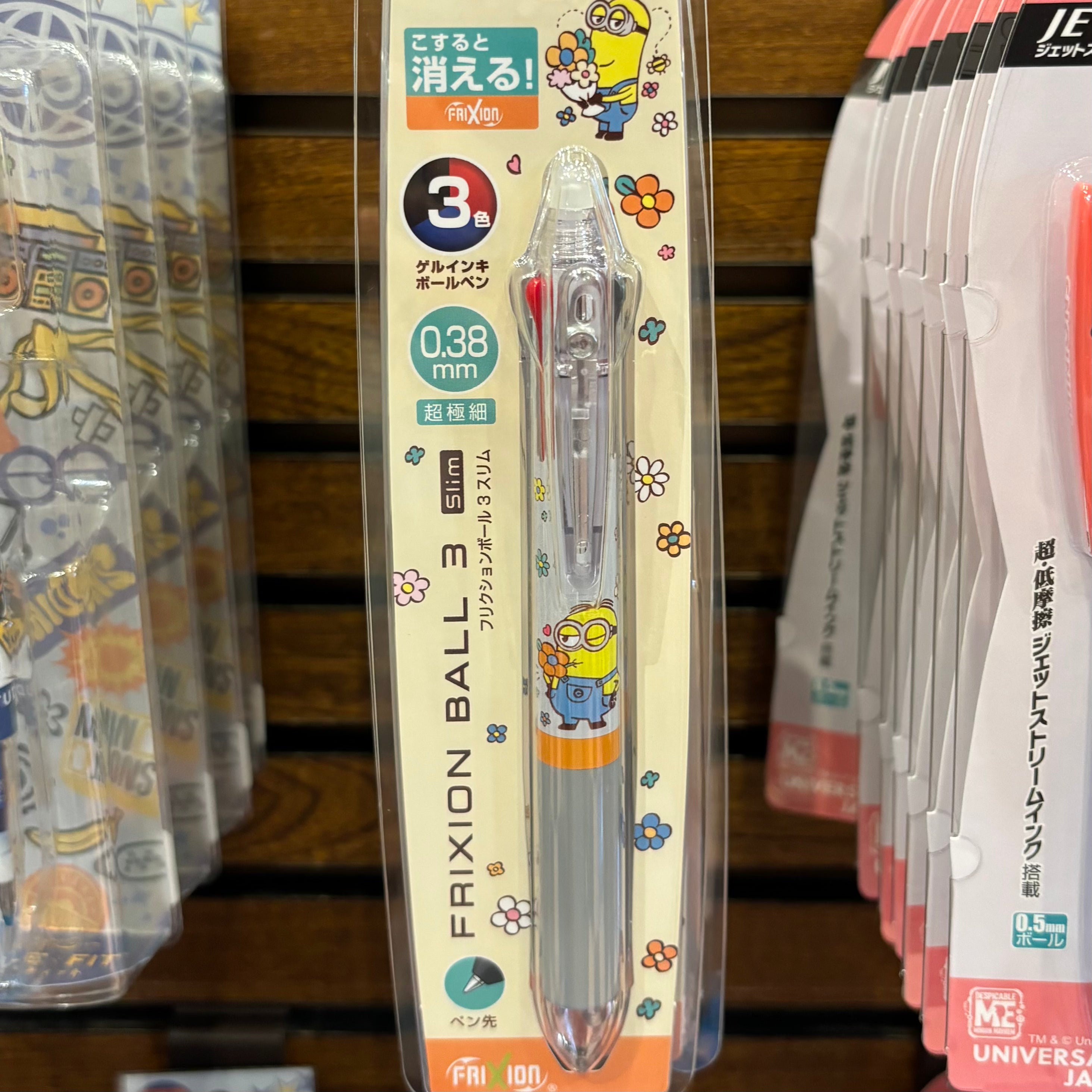【訂貨】USJ Minions Pilot Frixion Ball 3 Slim 擦擦筆