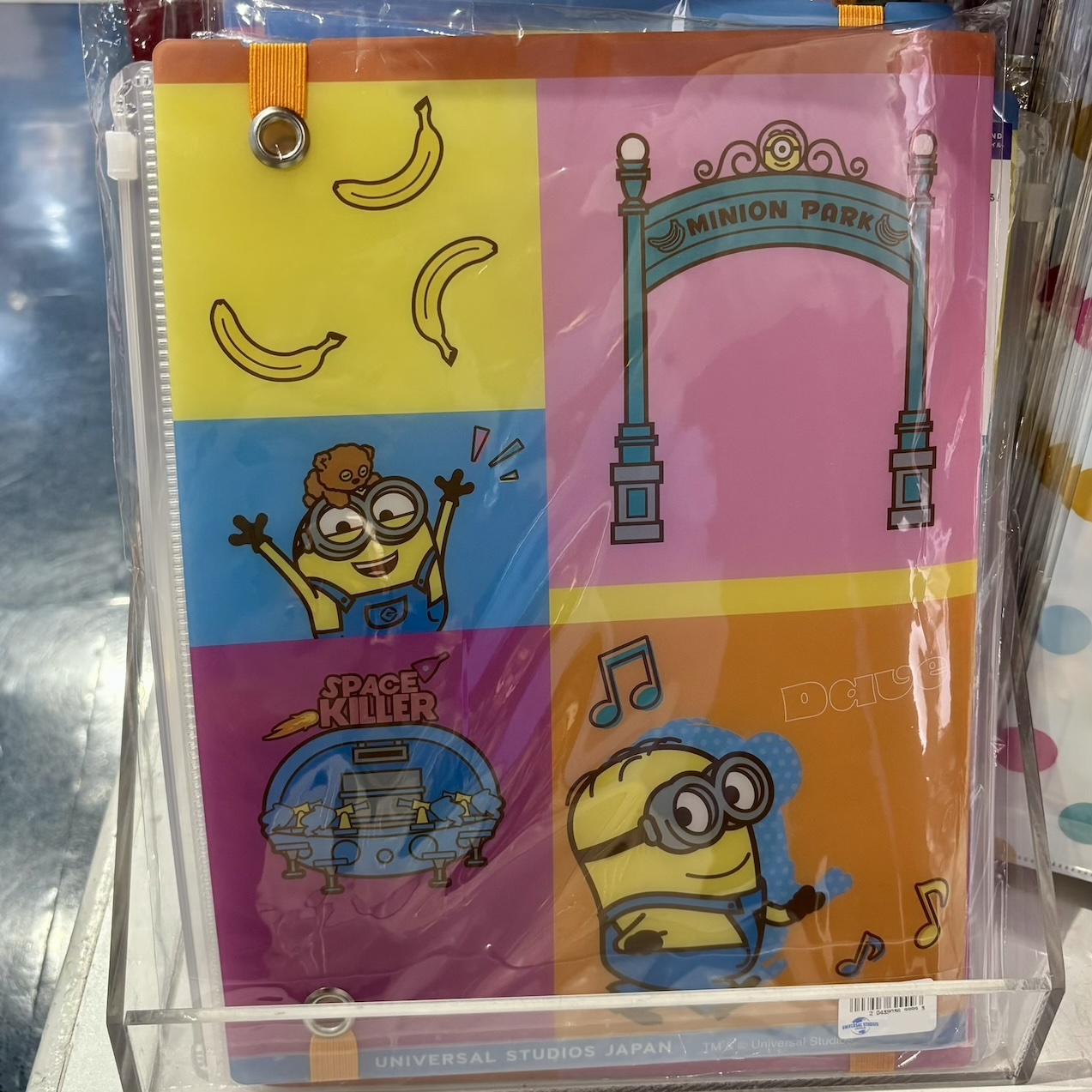 【訂貨】USJ Minions 迷你兵團 小小兵 5+1 A4 文件夾 