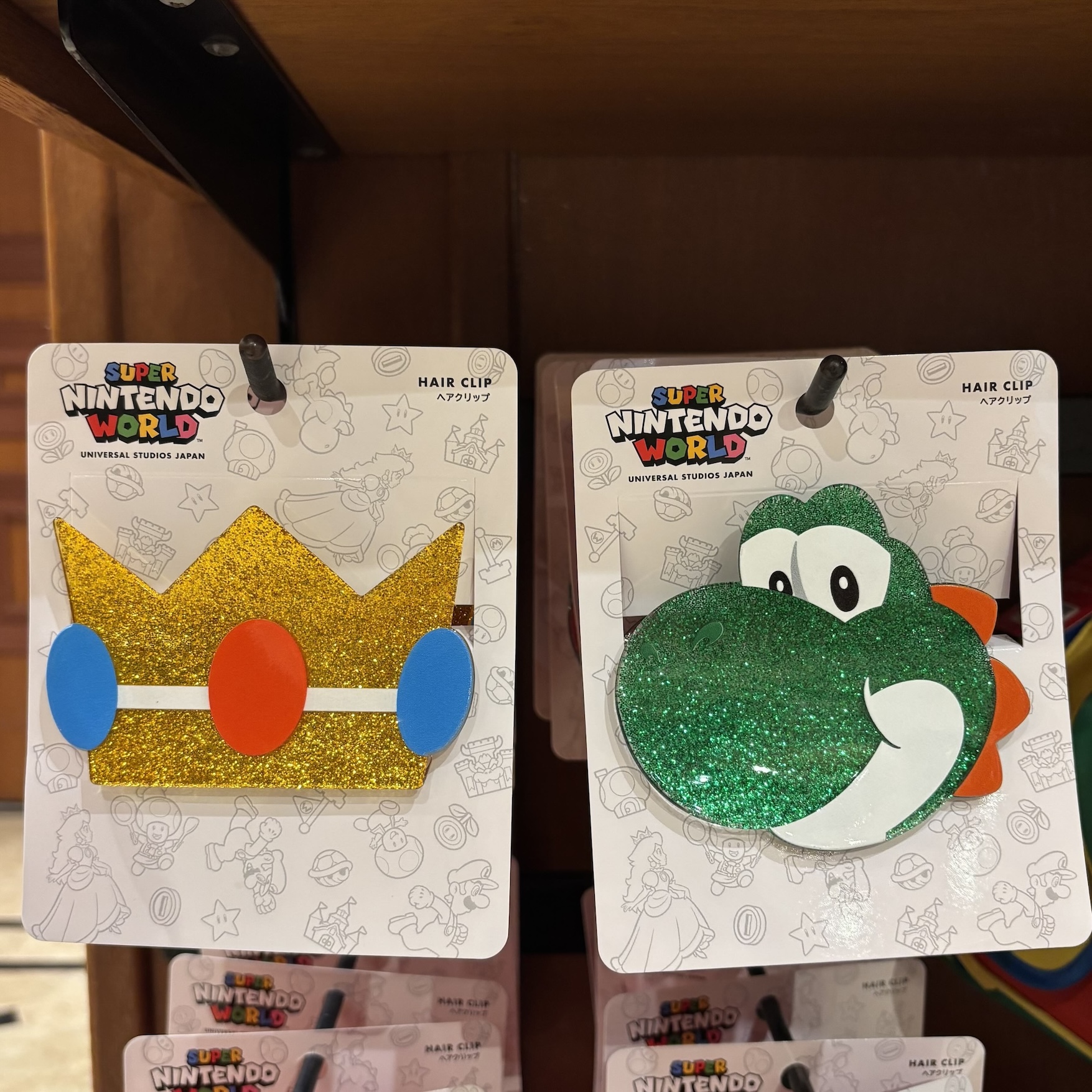 Order] USJ Nintendo World Yoshi Princess Peach Large Hair Clip