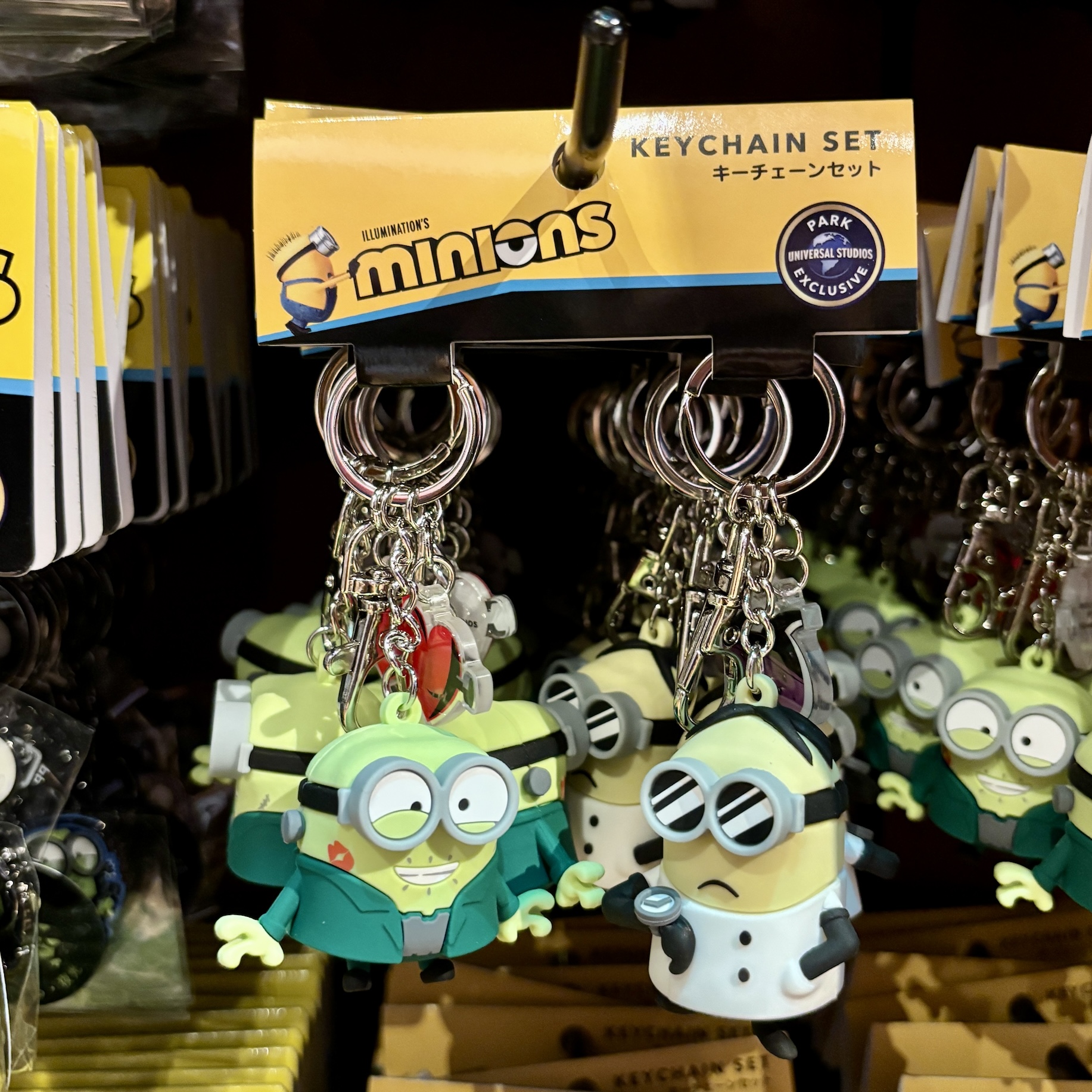 【訂貨】USJ Halloween 2026 Monster Minions - 鑰匙扣套裝 Pair Keychain