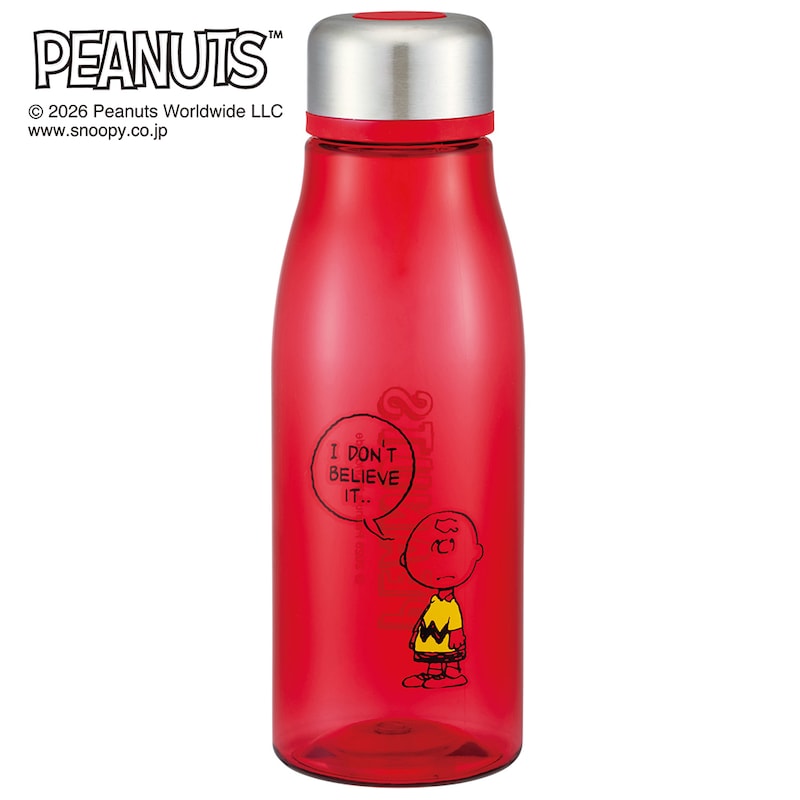 【訂貨】Peanuts Snoopy & Friends 透明水樽（多色可選）