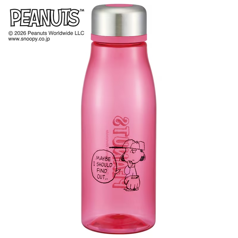 【訂貨】Peanuts Snoopy & Friends 透明水樽（多色可選）