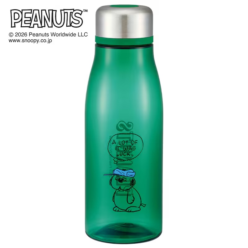 【訂貨】Peanuts Snoopy & Friends 透明水樽（多色可選）