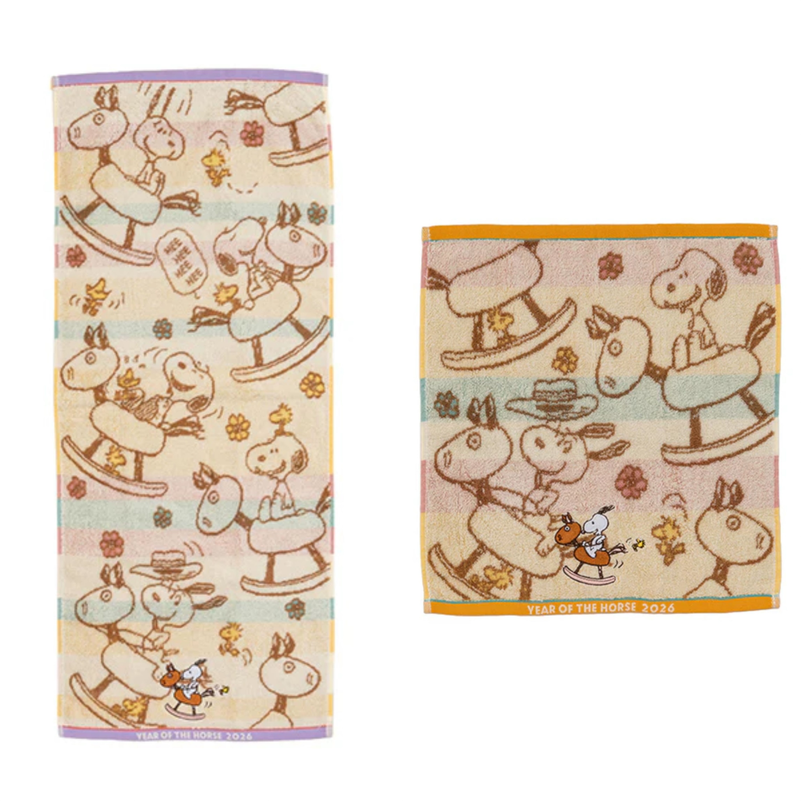 【訂貨】Snoopy 史努比 2026馬年生肖系列 - 毛巾