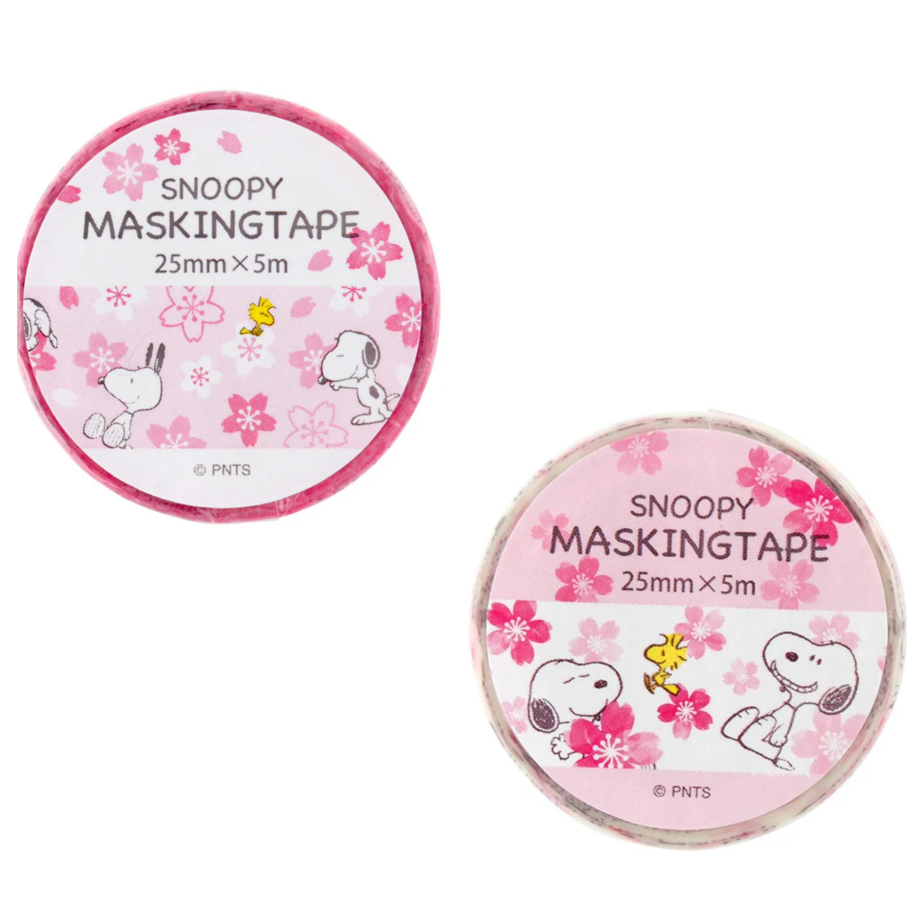 Snoopy 櫻花紙膠帶 Masking Tape