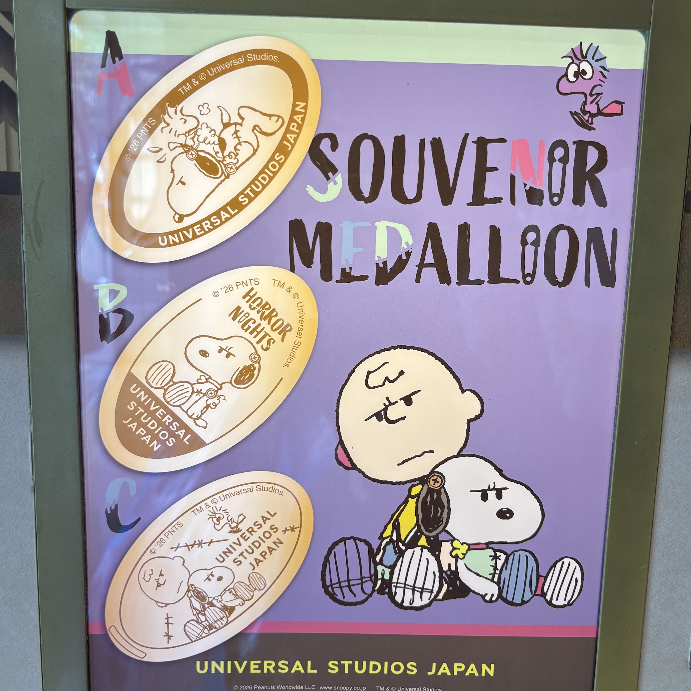【訂貨】USJ Halloween Snoopy Horror Nights 2026 - 紀念幣 壓幣