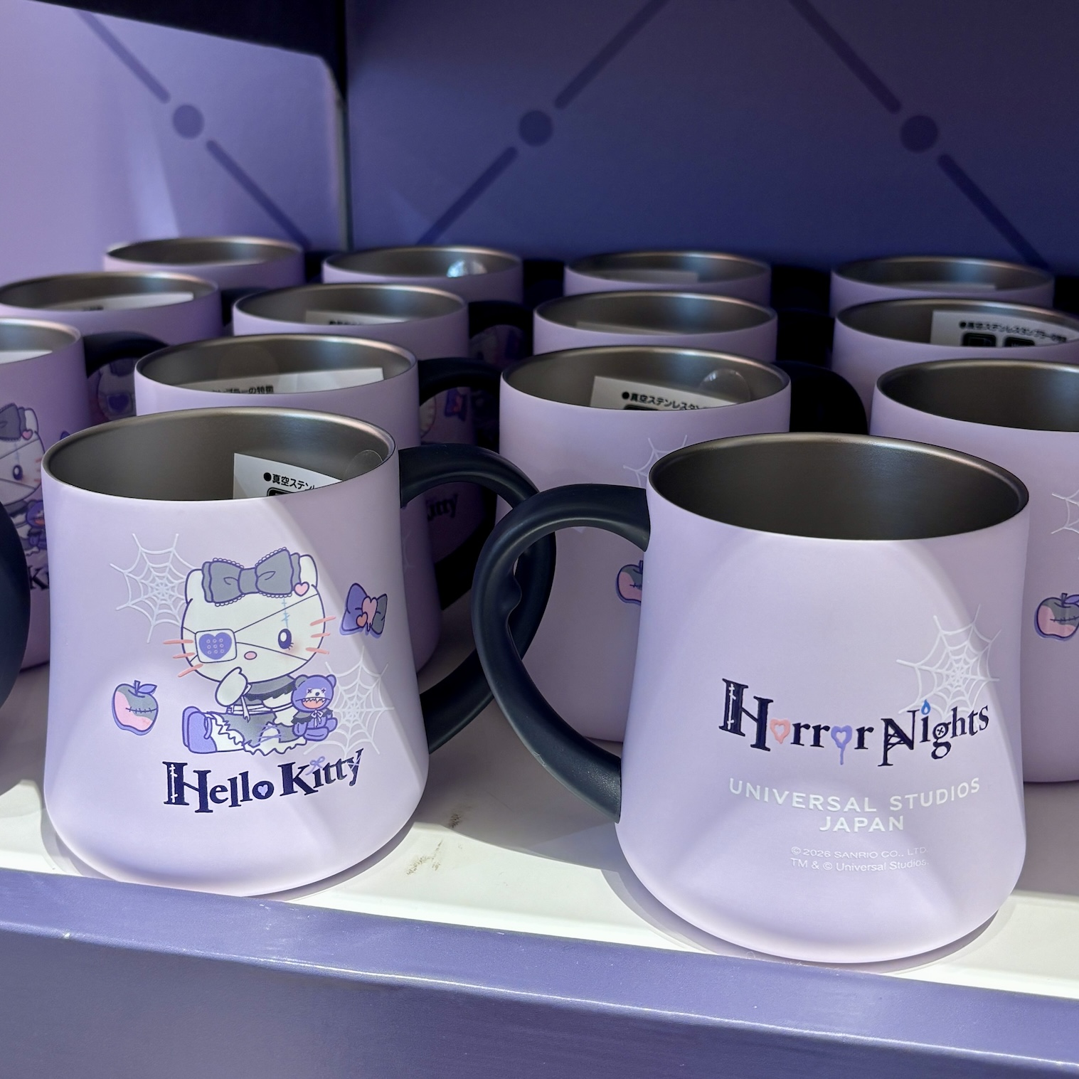 【訂貨】USJ Halloween Horror Nights Hello Kitty - 不鏽鋼杯