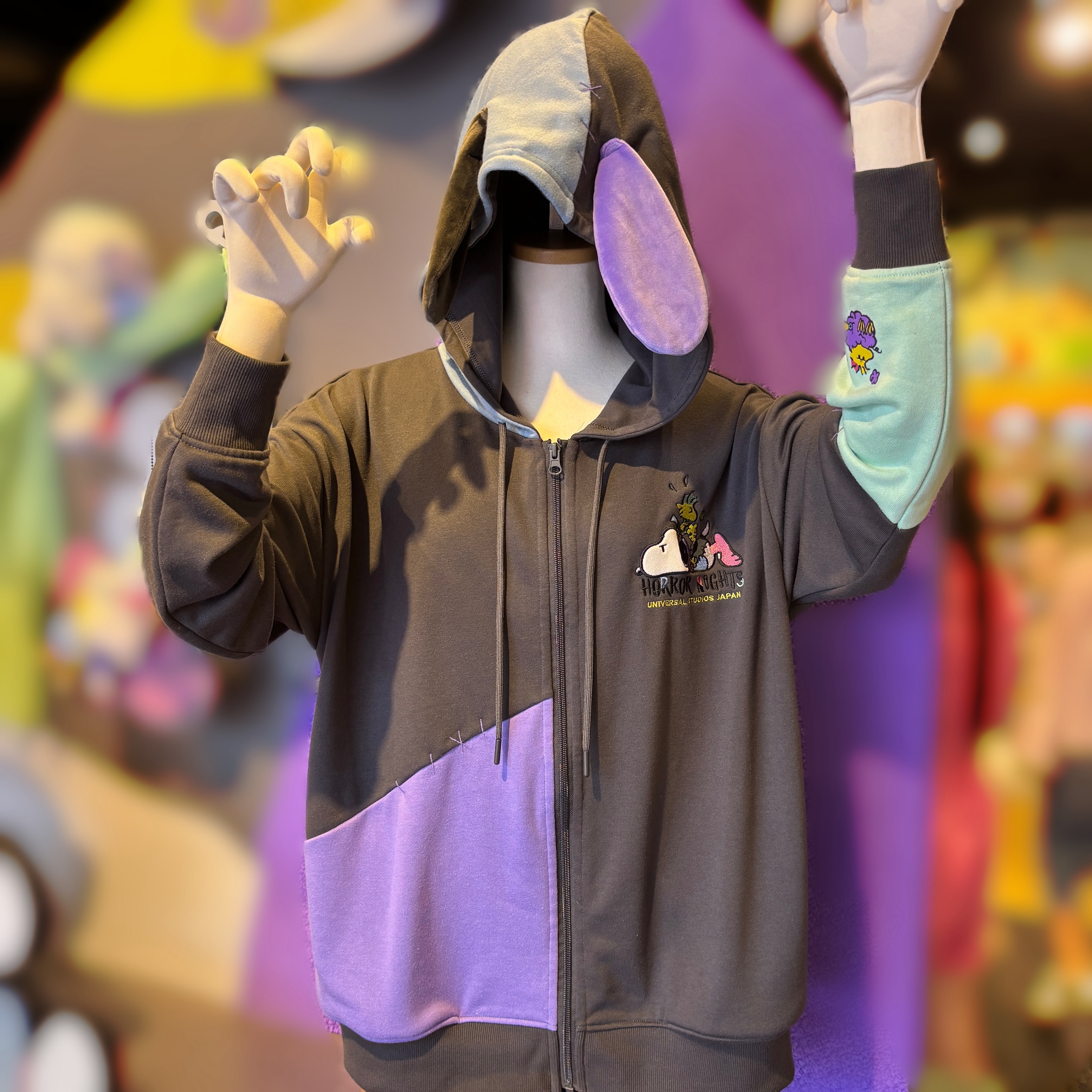 【訂貨】USJ Halloween Snoopy Horror Nights 2026 - Snoopy & Woodstock 連帽外套