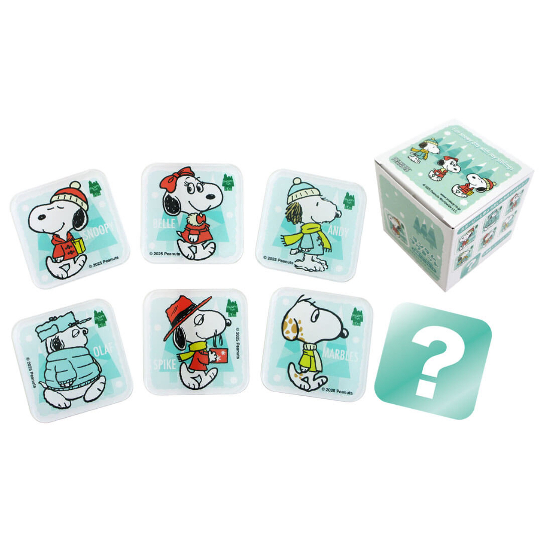 【訂貨】Snoopy Town Brother Fair 2026「snowy day」- 磁石 磁鐵貼（隨機款）