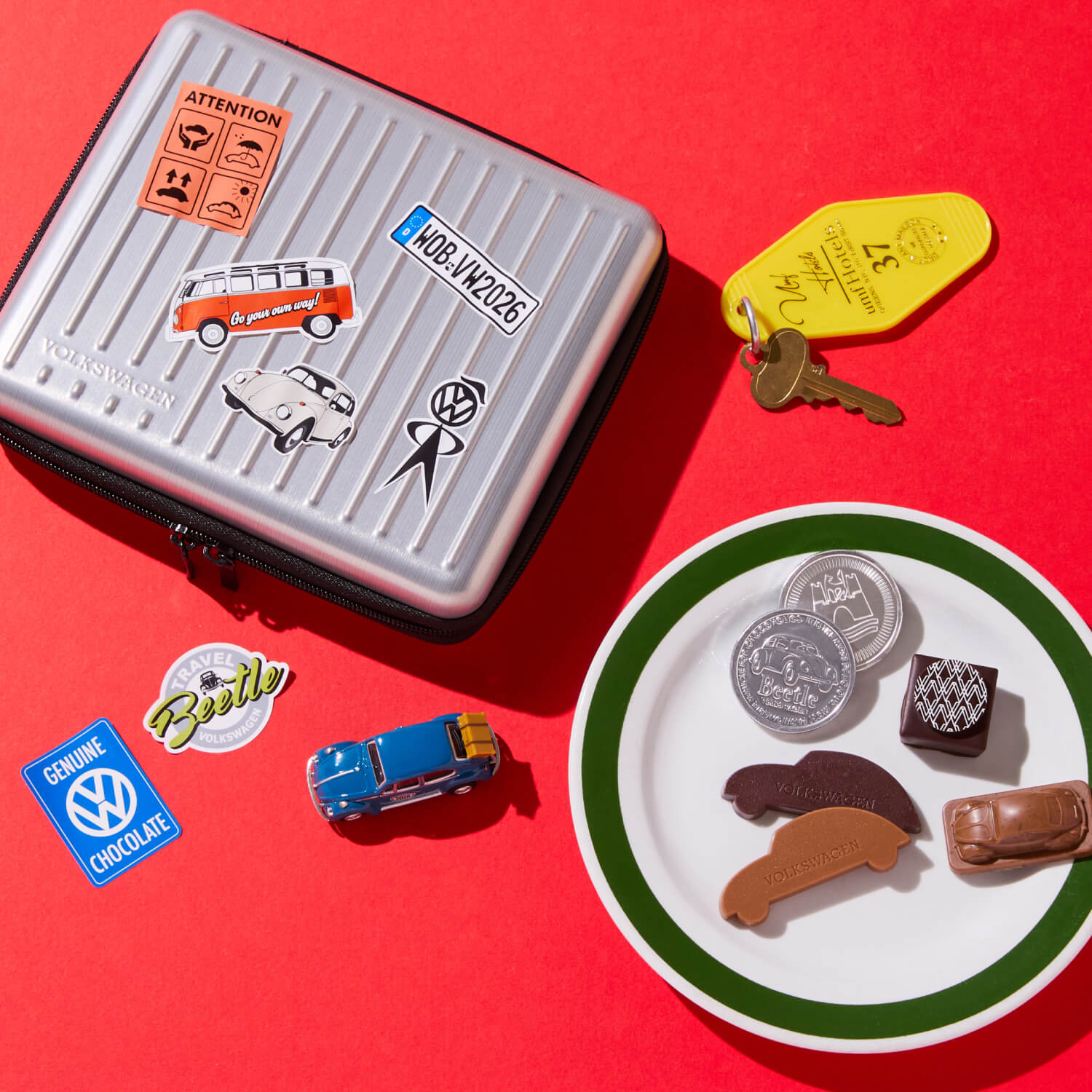 【預訂｜2月】情人節限定 - Morozoff x Beetle Volkswagen 豆朱古力（Travel Beetle）