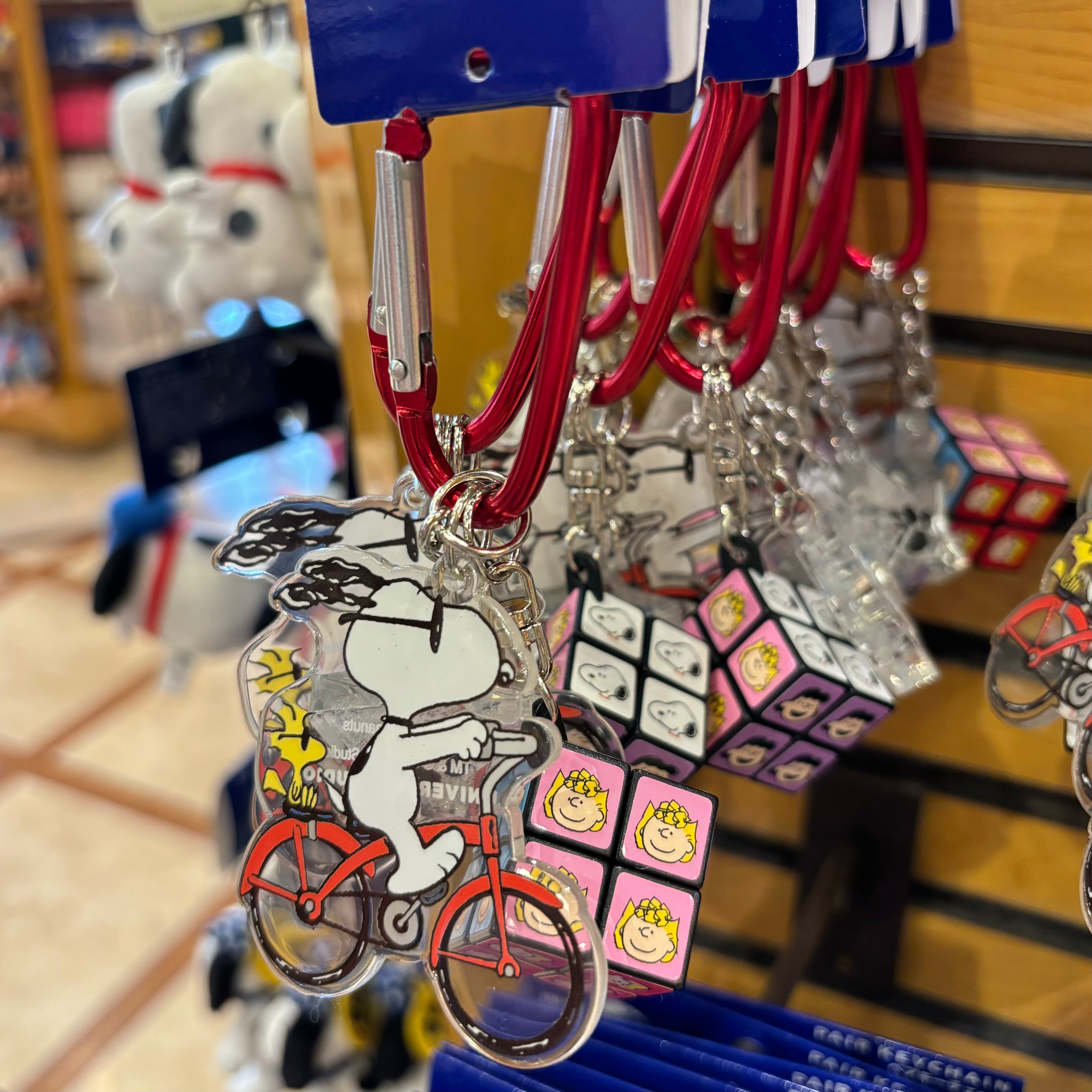 USJ Snoopy 扭計骰 鑰匙扣