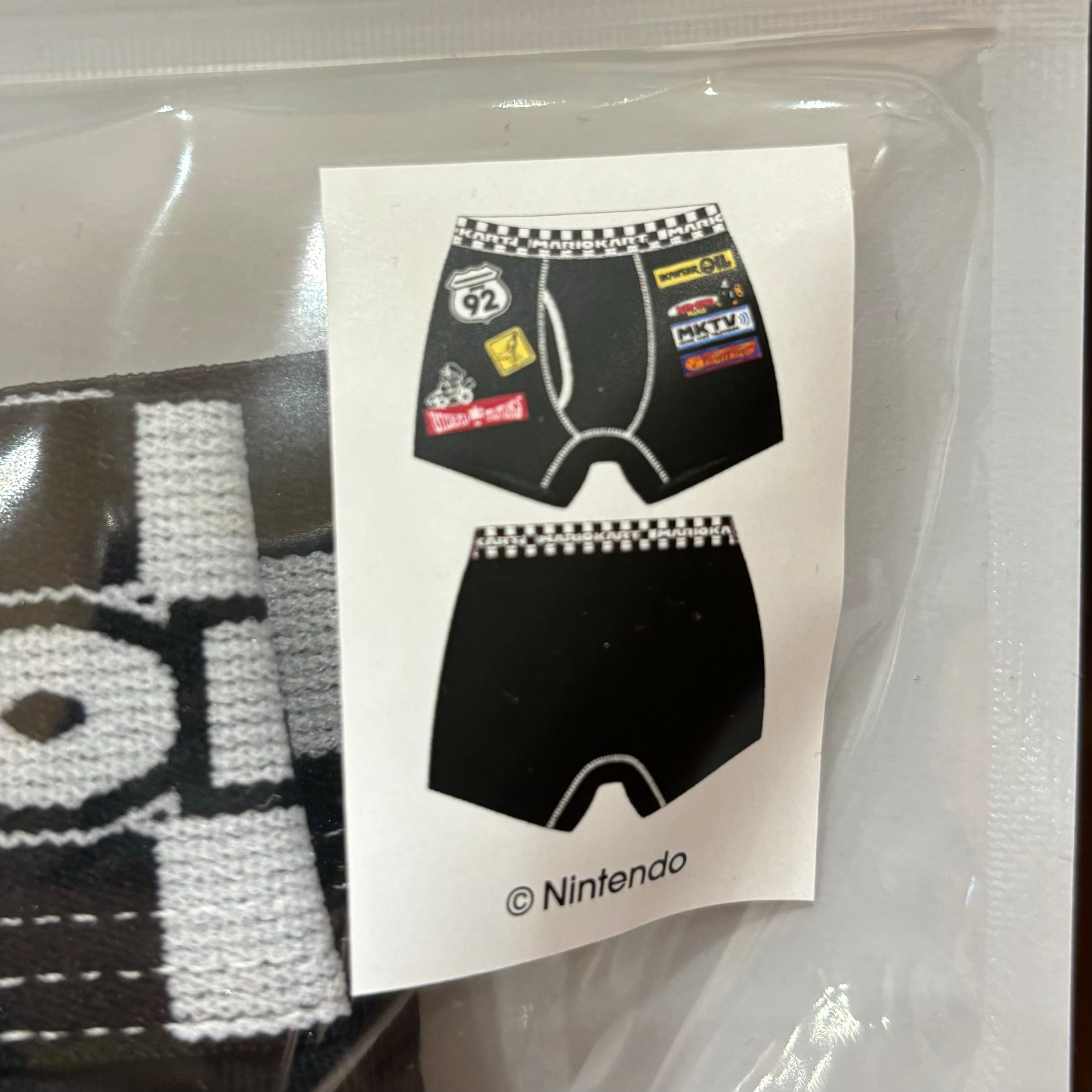 【訂貨】USJ Nintendo World 男裝平腳內褲