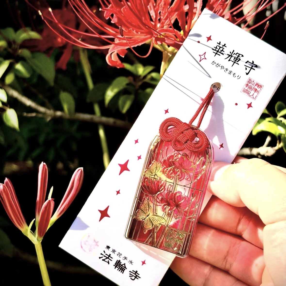 【訂貨｜10月中】東京花手水法輪寺御守 - 華輝守｜9月19日截數
