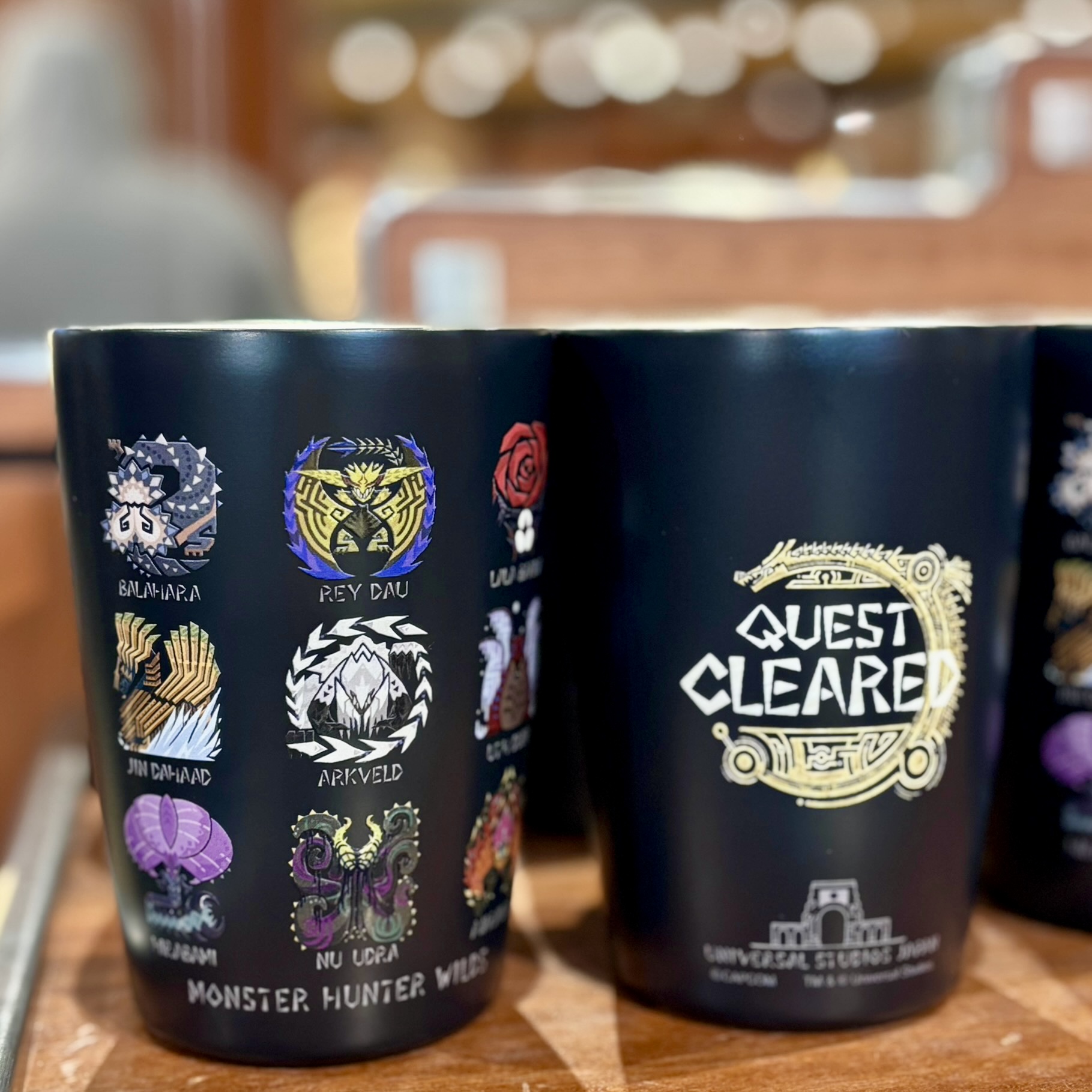 【訂貨】USJ Monster Hunter Wilds 魔物獵人 - 不鏽鋼隨行杯