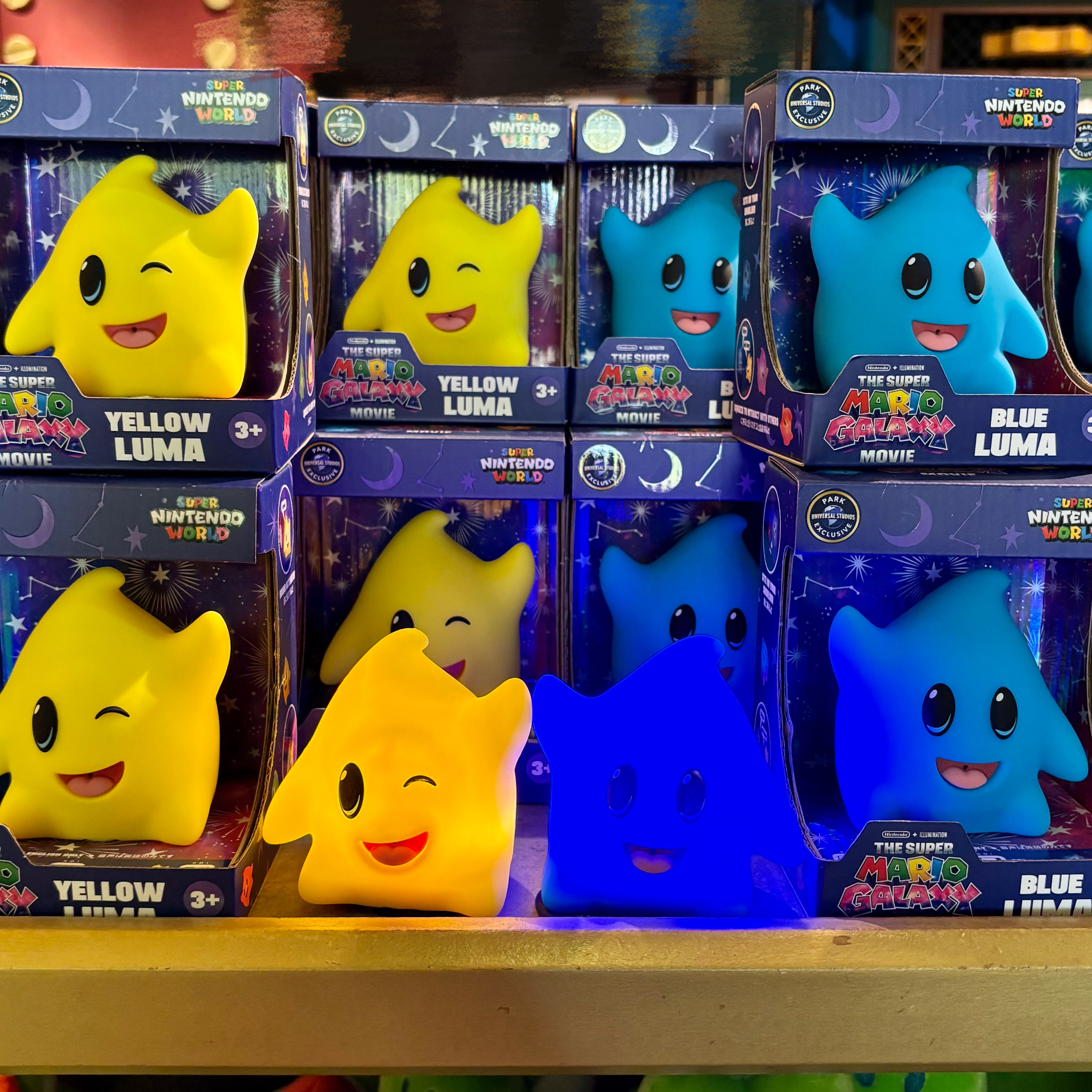 【訂貨】USJ Super Mario Galaxy Movie Luma 發光互動發聲玩具 可放肩膀