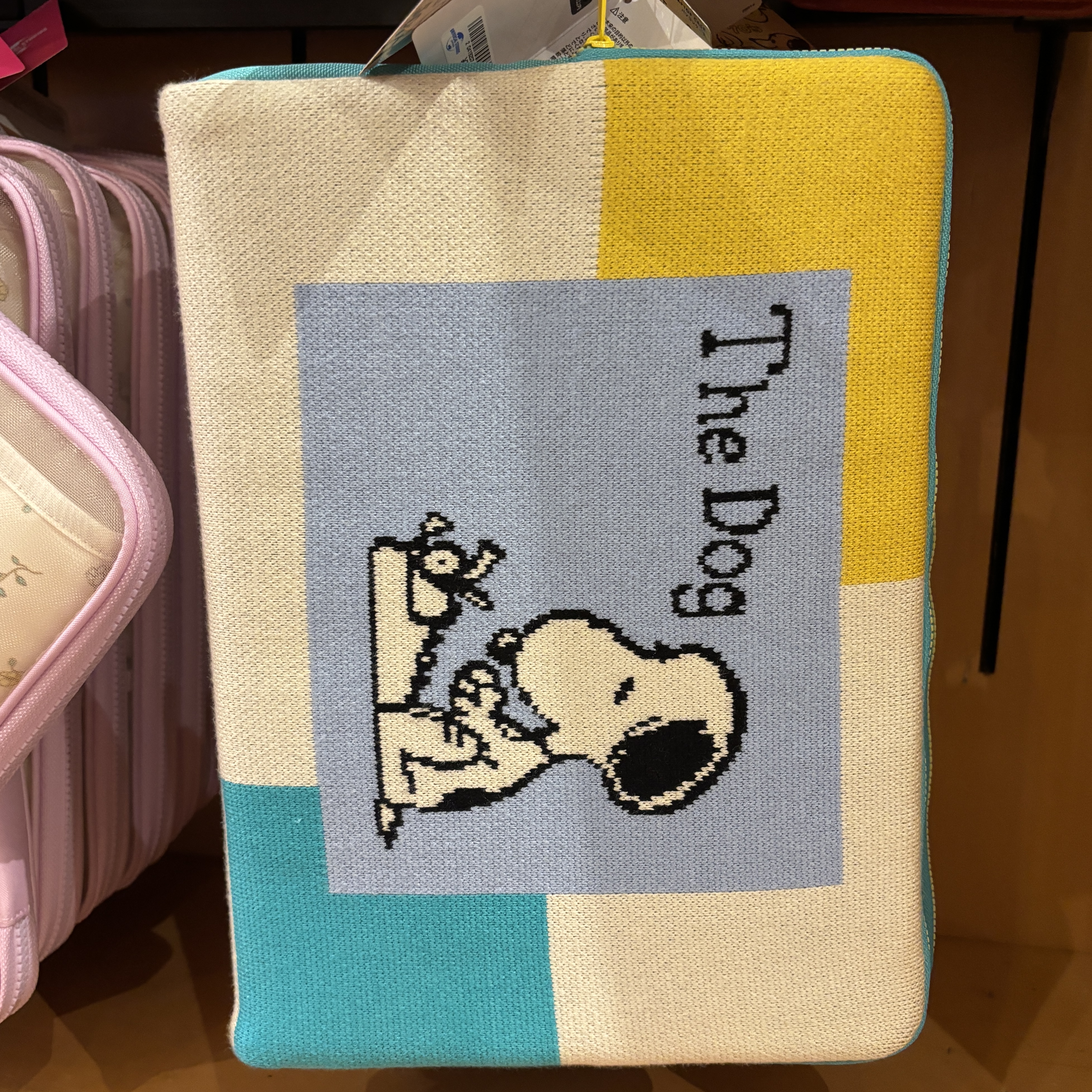 【訂貨】USJ Peanuts Snoopy 針織 手提電腦袋 