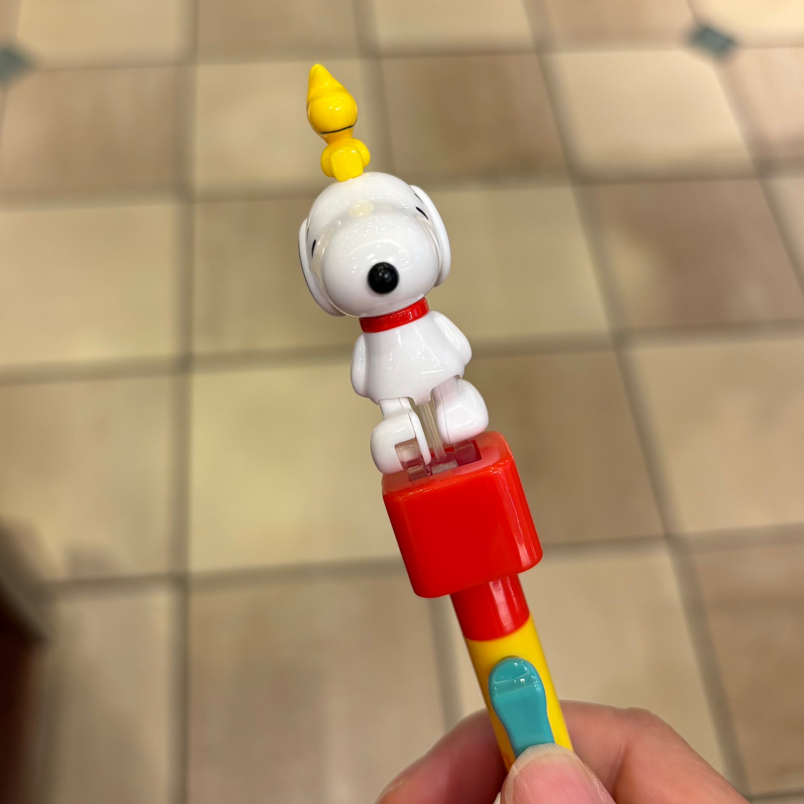 USJ Snoopy & Woodstock 走路原子筆