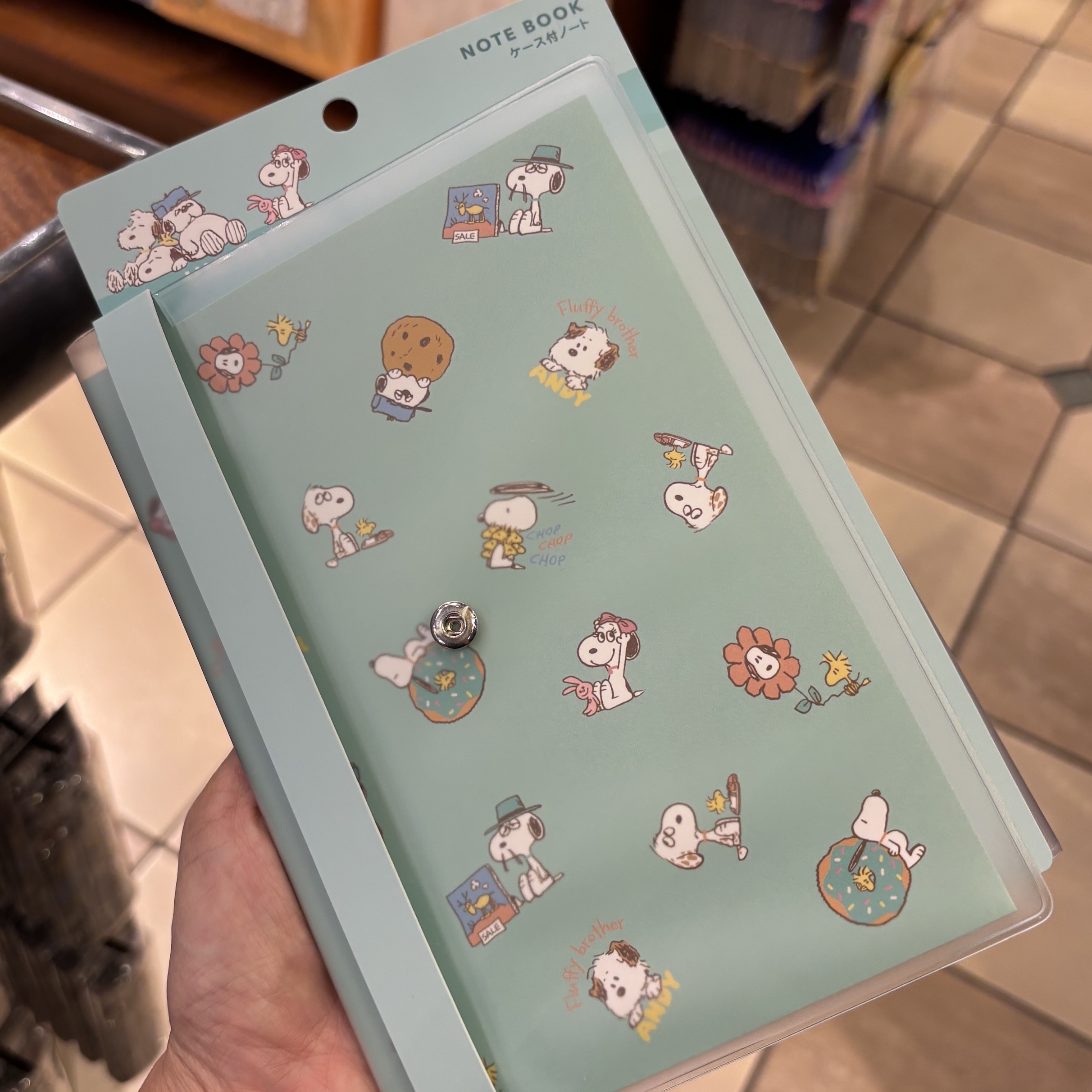 【訂貨】USJ Peanuts Snoopy & Brothers 筆記本 記事簿