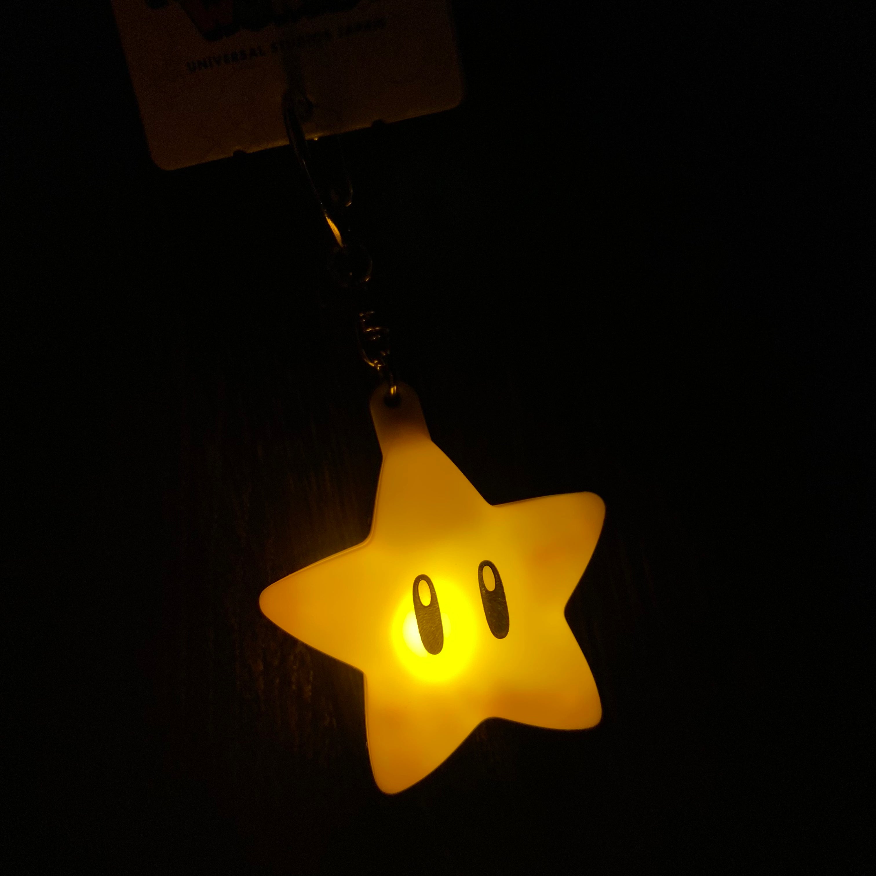USJ 發光無敵星星 鑰匙扣