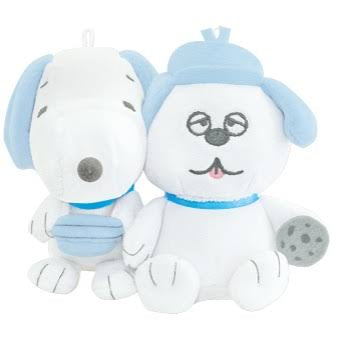【訂貨】Peanuts Snoopy 馬卡龍色系 磁石Pair吊飾