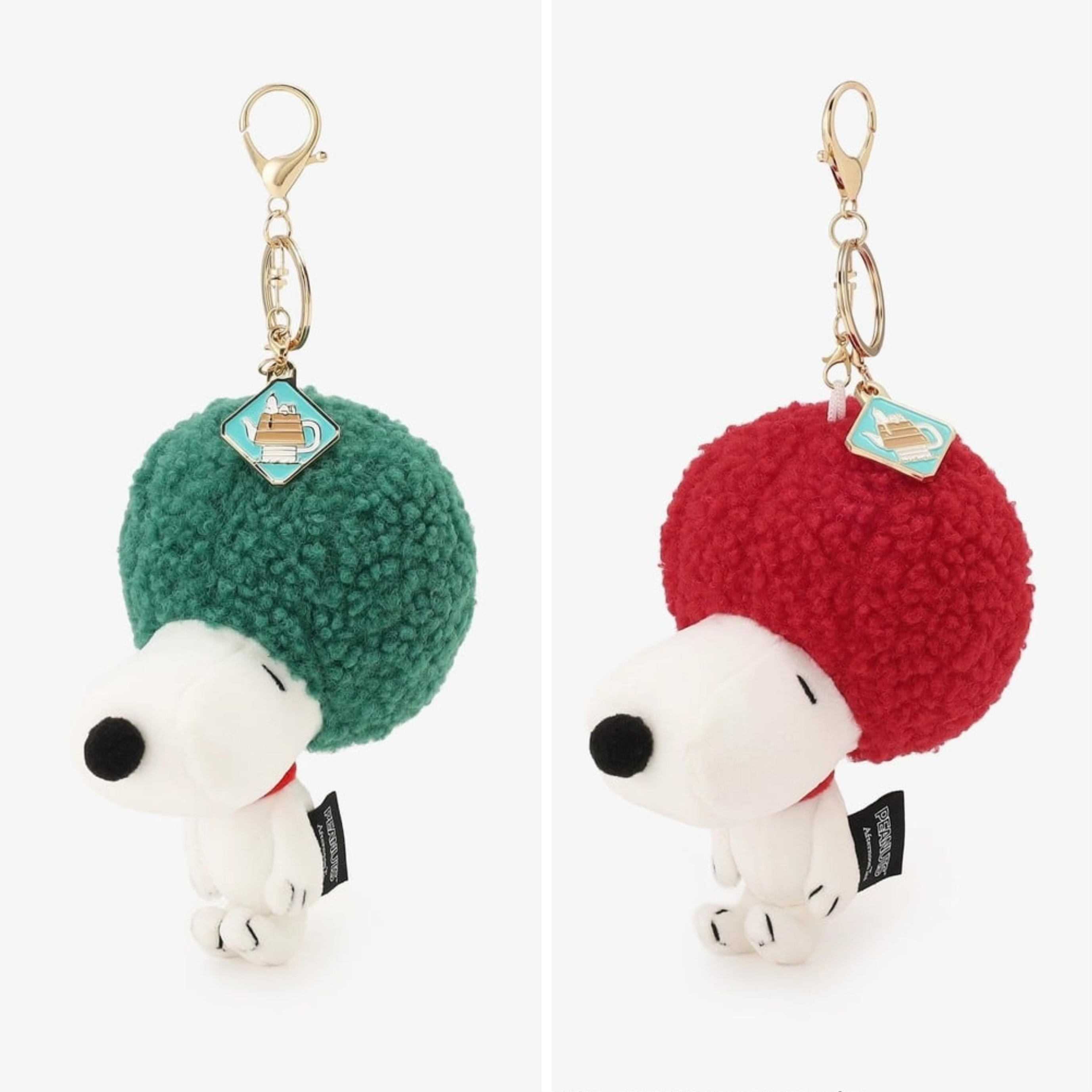 【訂貨】Afternoon Tea Living「Warmer Winter PEANUTS」- 爆炸頭 Snoopy 掛飾公仔