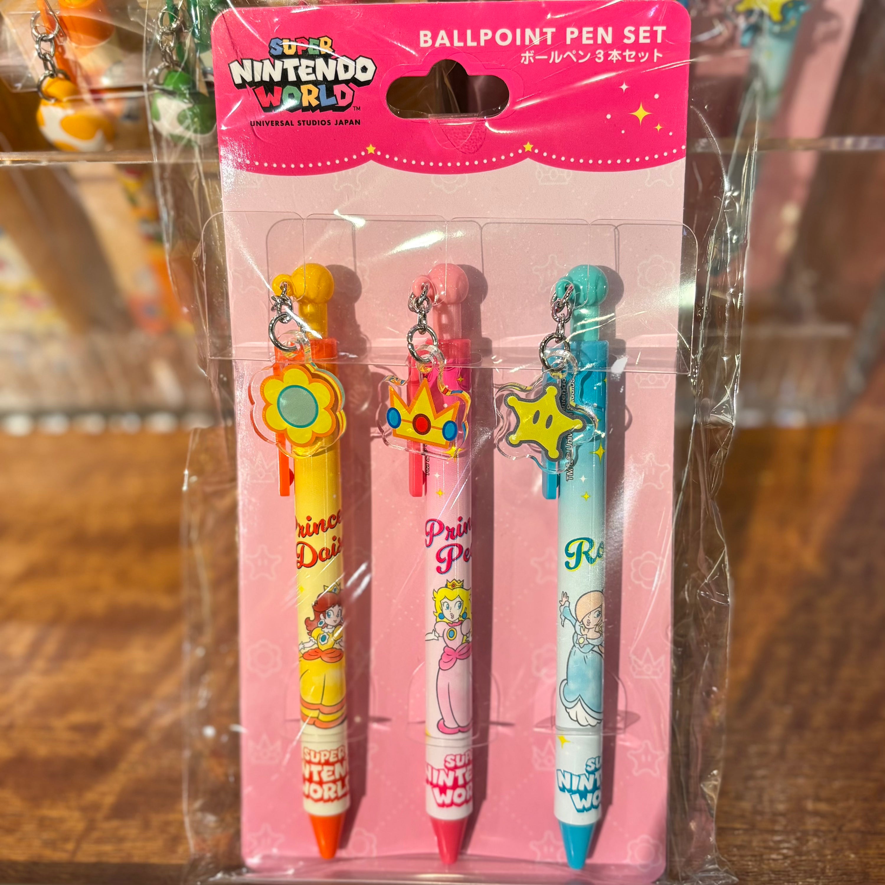 USJ Mario 公主原子筆套裝