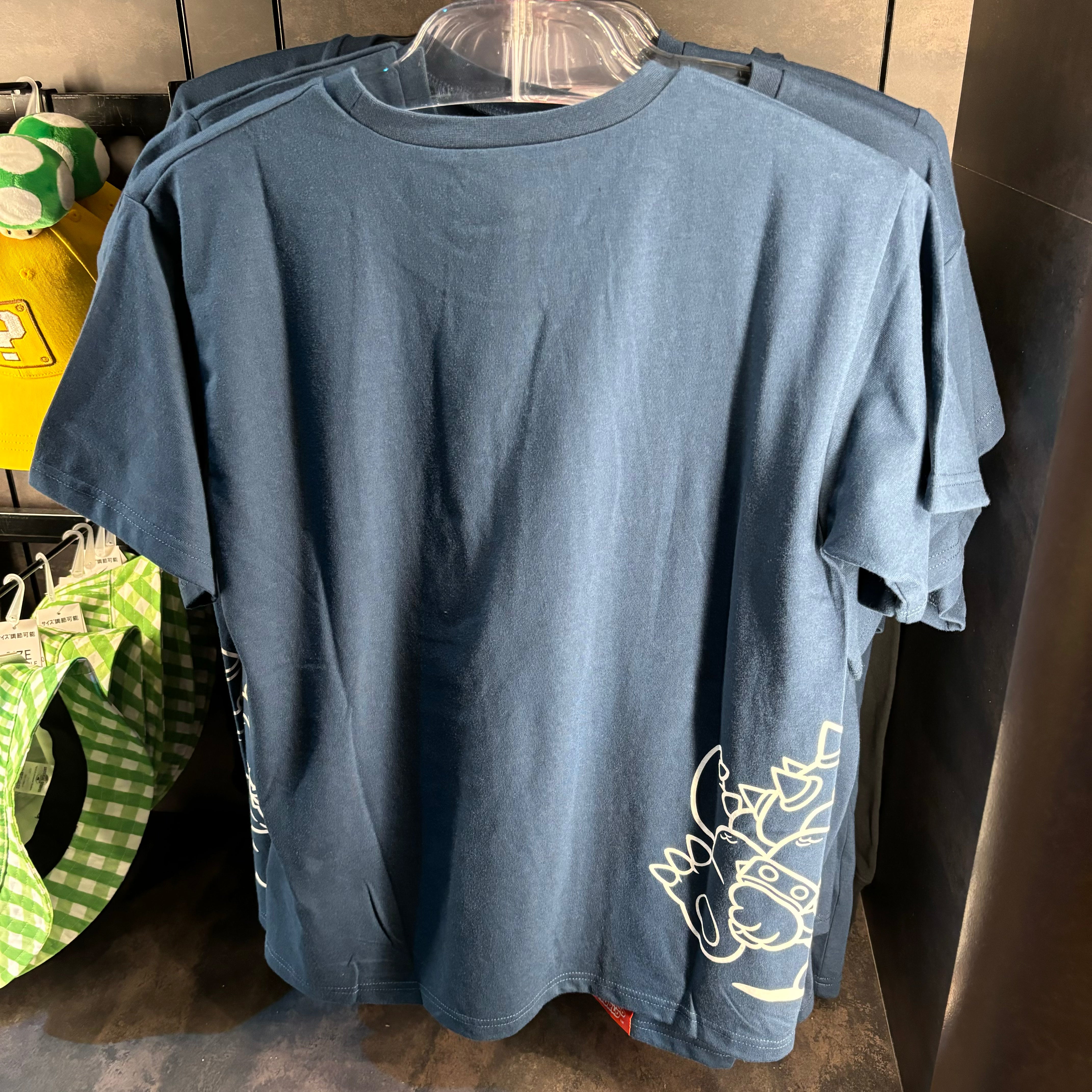 【訂貨】USJ 任天堂世界 Mario 庫巴 Tshirt （藍白）