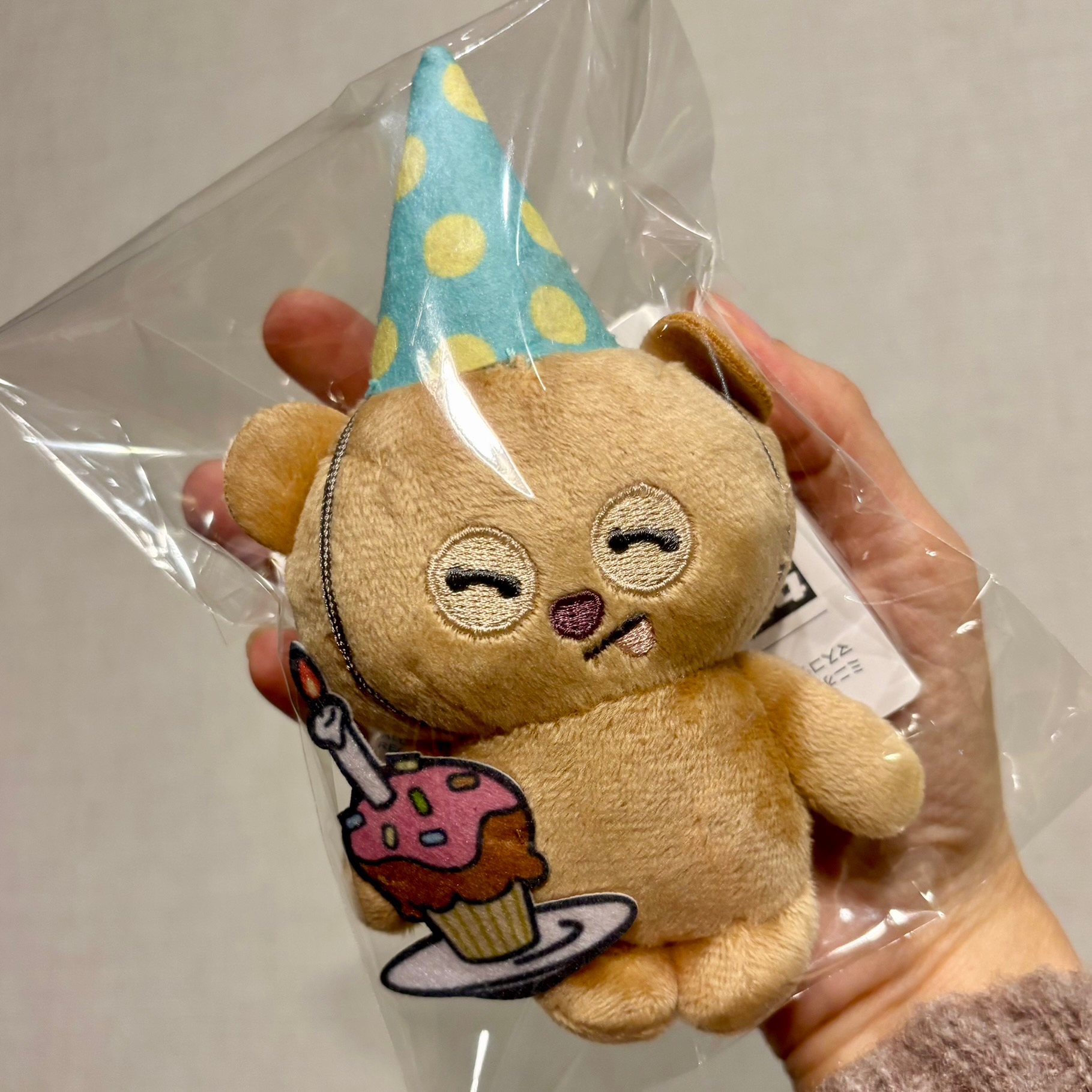 【訂貨】Minion Mascot Bob & Tim ～SWEET～ 生日造型 Tim Bear 迷你公仔