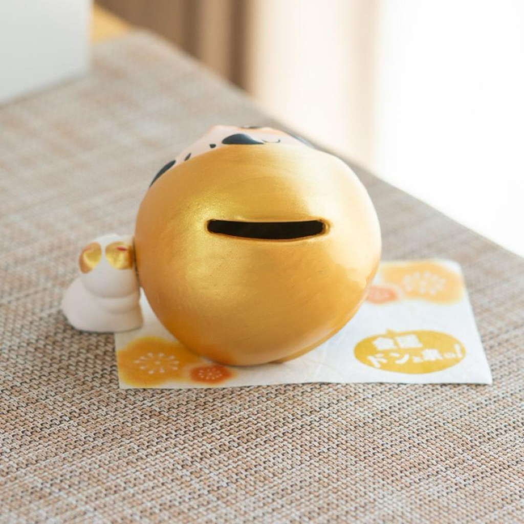 【訂貨】日本 新年 緣起物 開運擺設 達摩存錢筒 錢箱 錢罌