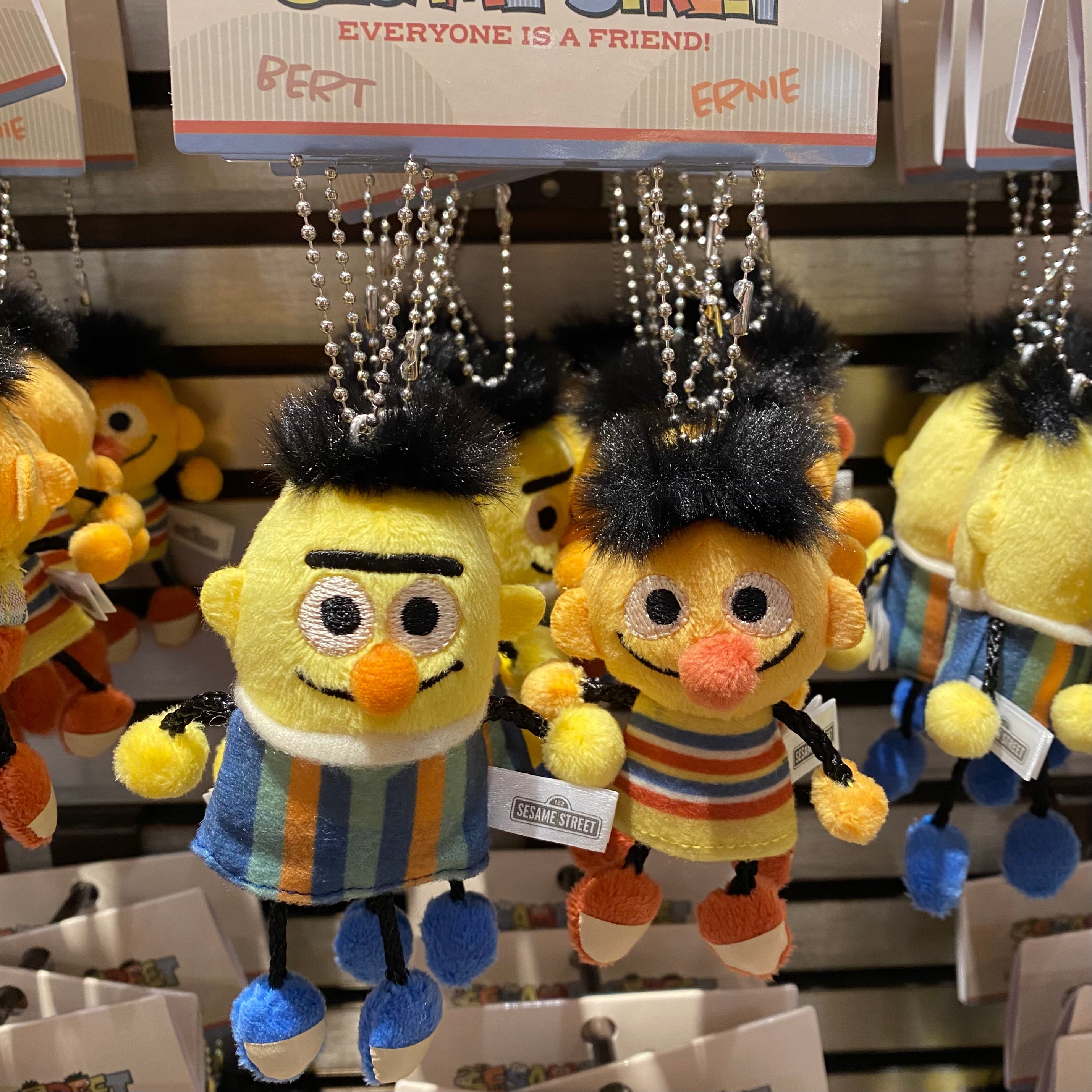 USJ 芝麻街 Bert x Ernie Pair 小吊飾