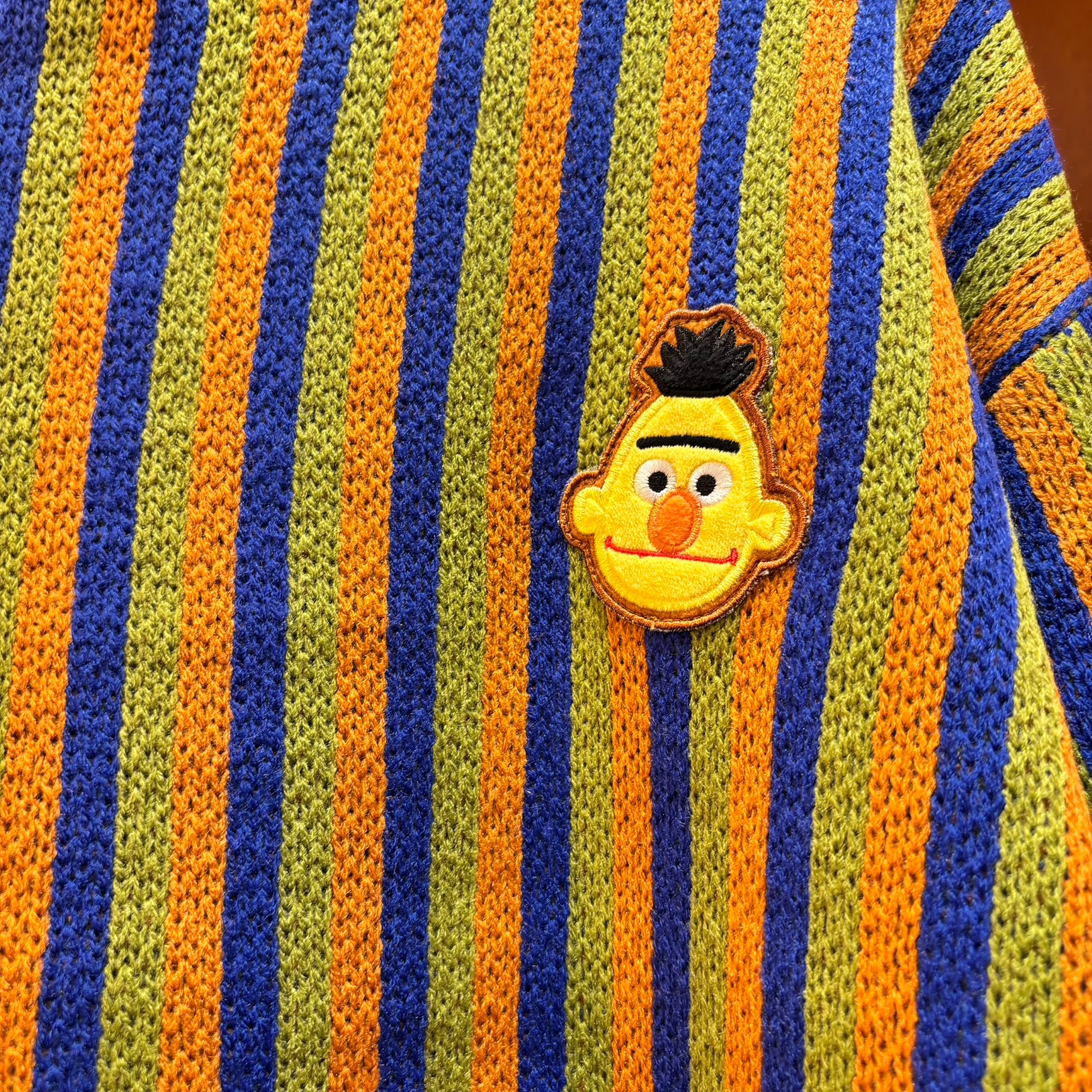 【訂貨】USJ Sesame Street Bert & Ernie - 針織毛衣 冷衫