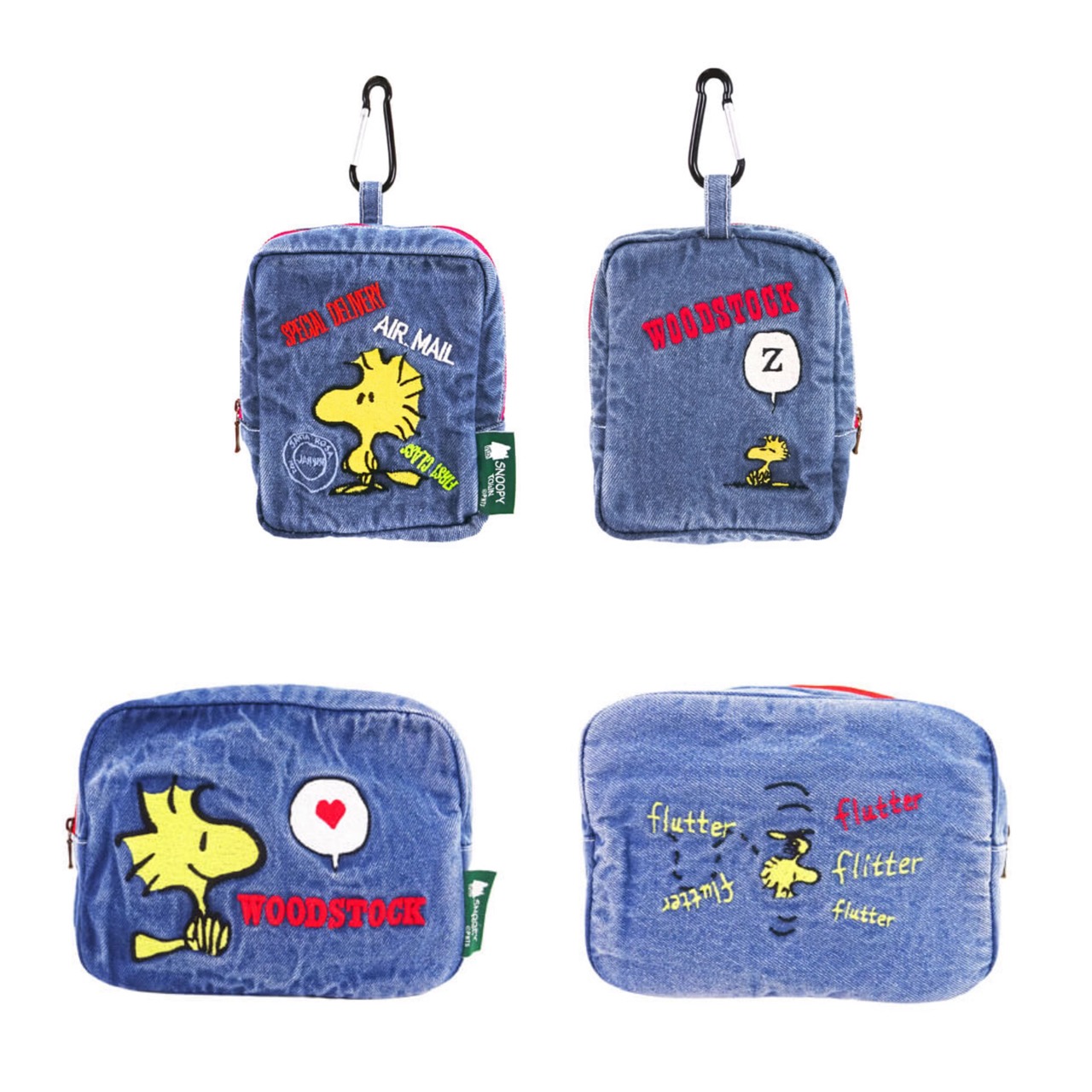 【預訂｜6月底】Snoopy Town Woodstock Fair 糊塗塌客 牛仔刺繡系列