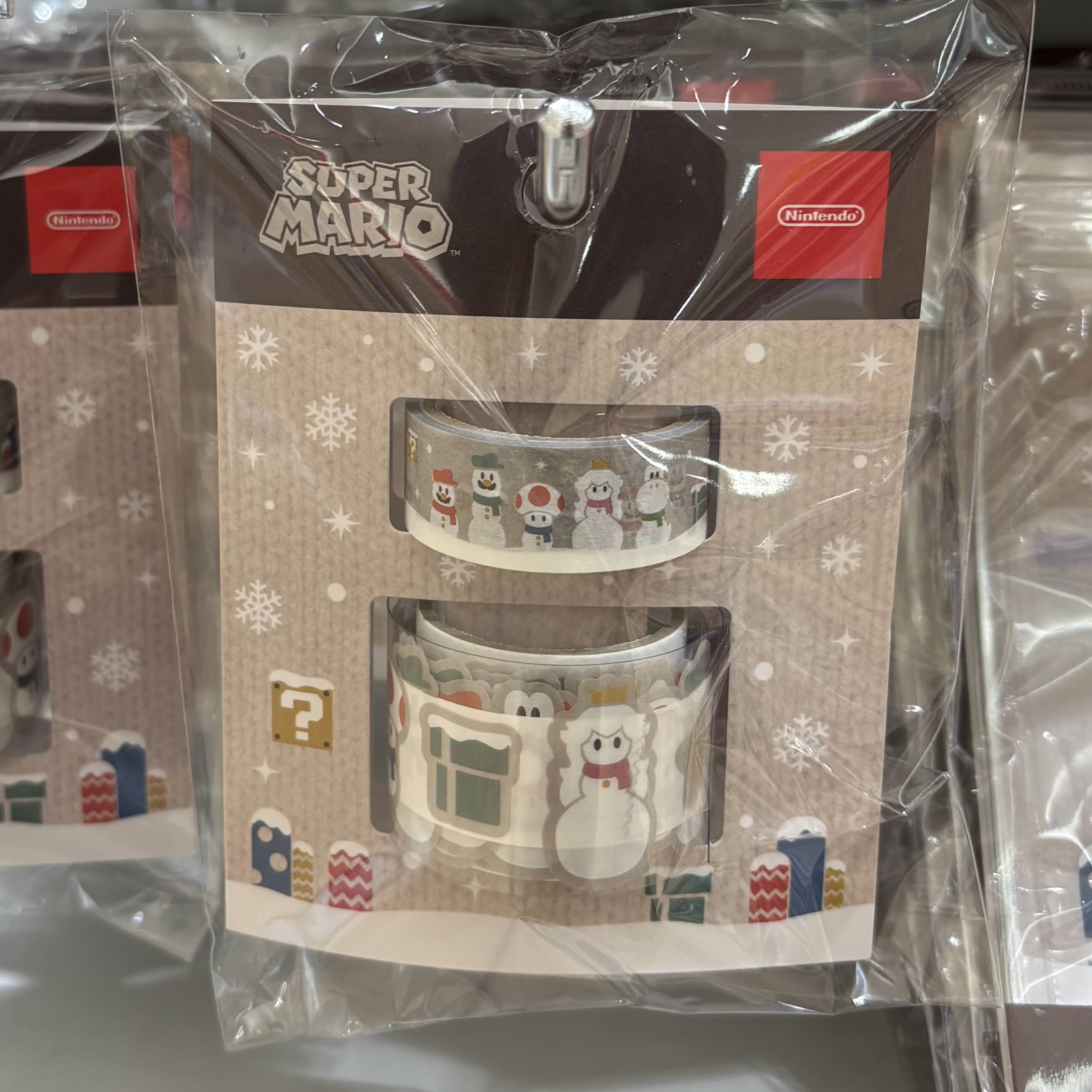 【訂貨】任天堂專門店 冬天系列 - 紙膠帶貼紙套裝