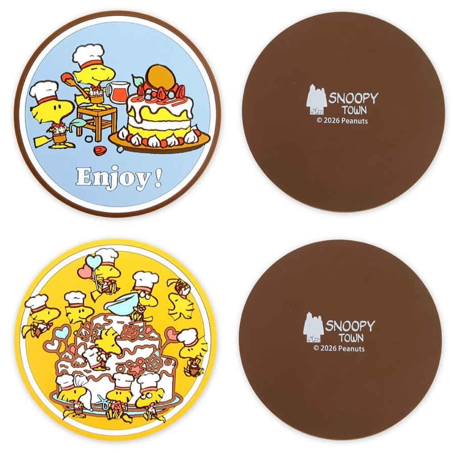 【預訂｜6月底】Snoopy Town Woodstock Fair 糊塗塌客 BAKING IS FUN - 磁石 杯墊