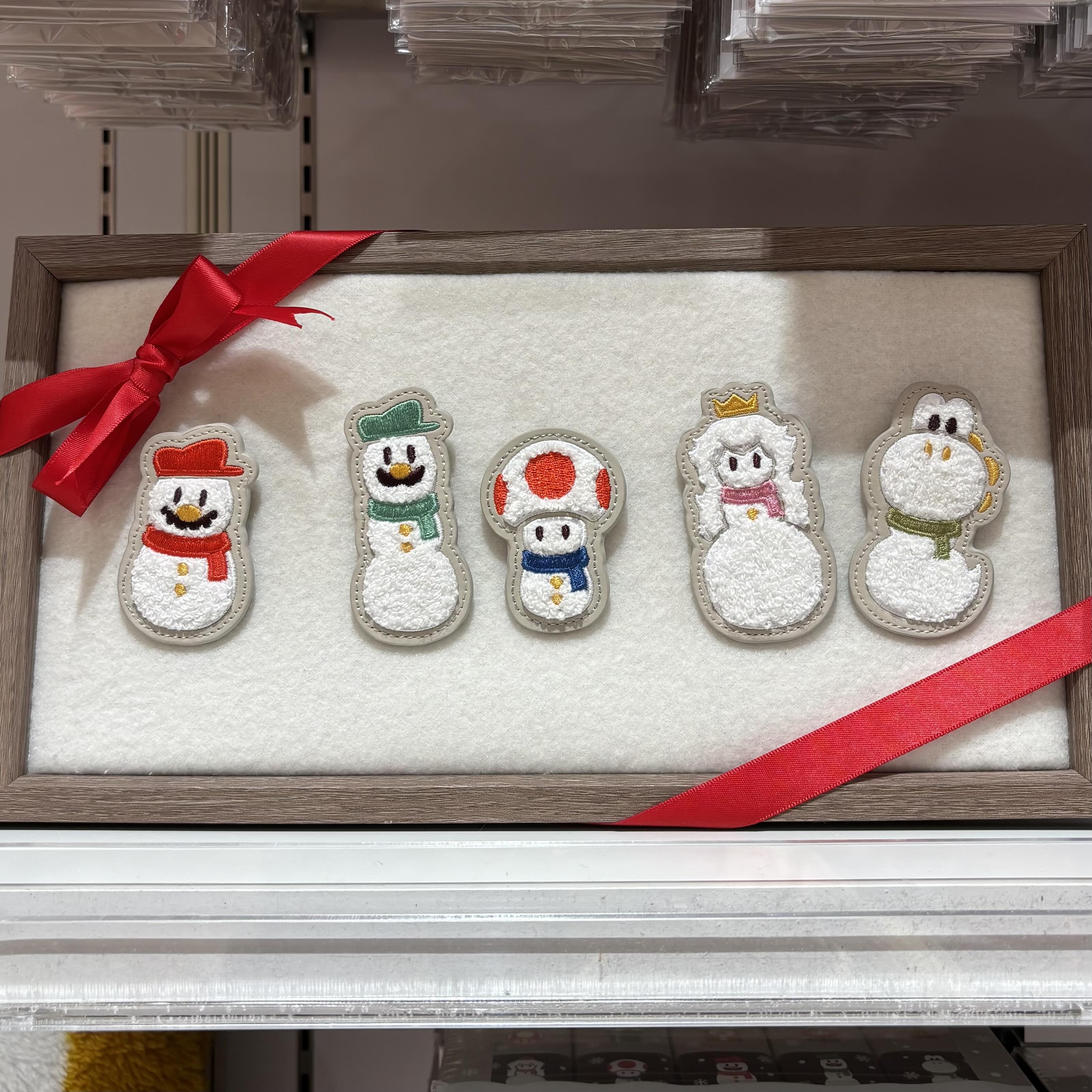 【訂貨】任天堂專門店 冬天系列 - 刺繡襟章