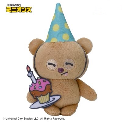 【訂貨】Minion Mascot Bob & Tim ～SWEET～ 生日造型 Tim Bear 迷你公仔