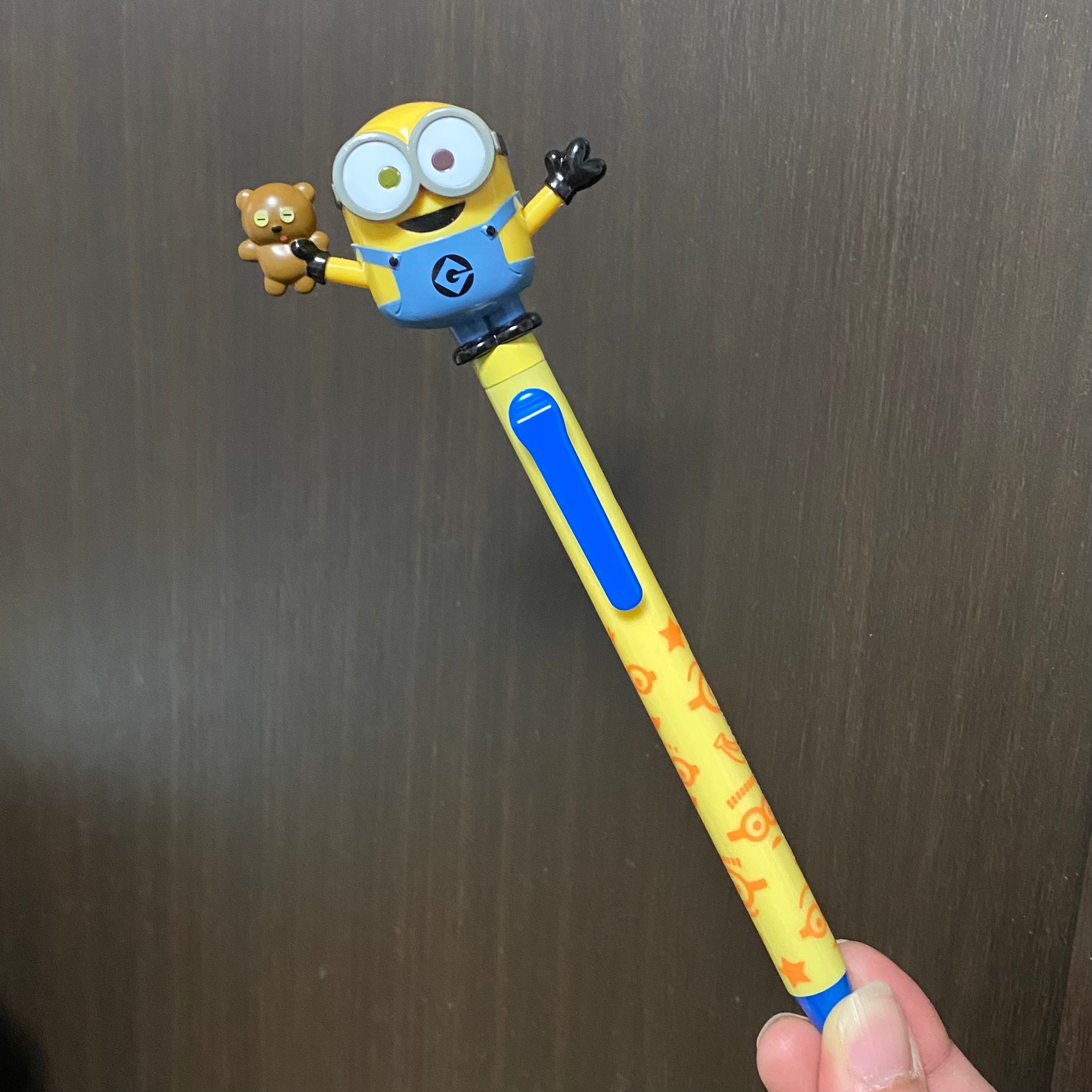 【訂貨】USJ Minions Bob / Tim Bear 搖搖筆