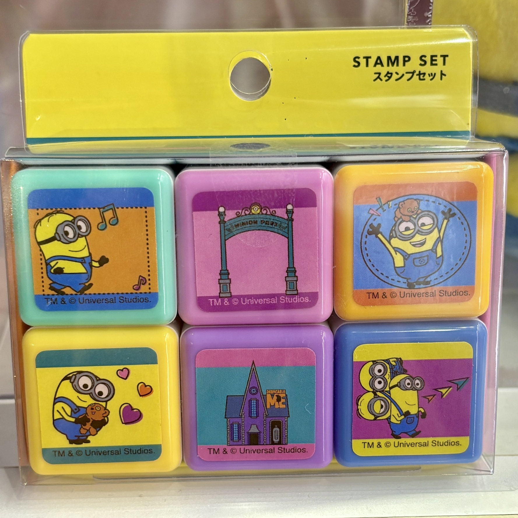 【訂貨】USJ Minions 迷你兵團 小小兵 印章套裝