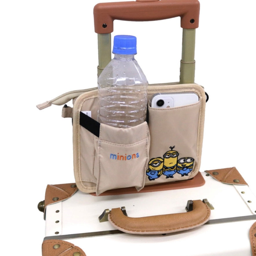 USJ Minions Yellow Friends 行李箱用 2-Way 置物包 單肩包