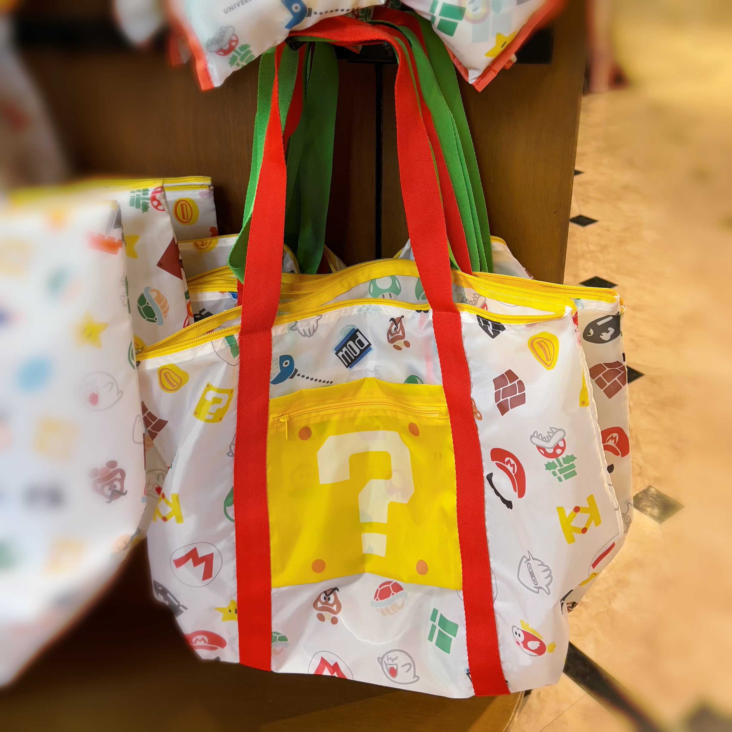 USJ 任天堂世界 可摺疊旅用行李袋 環保袋