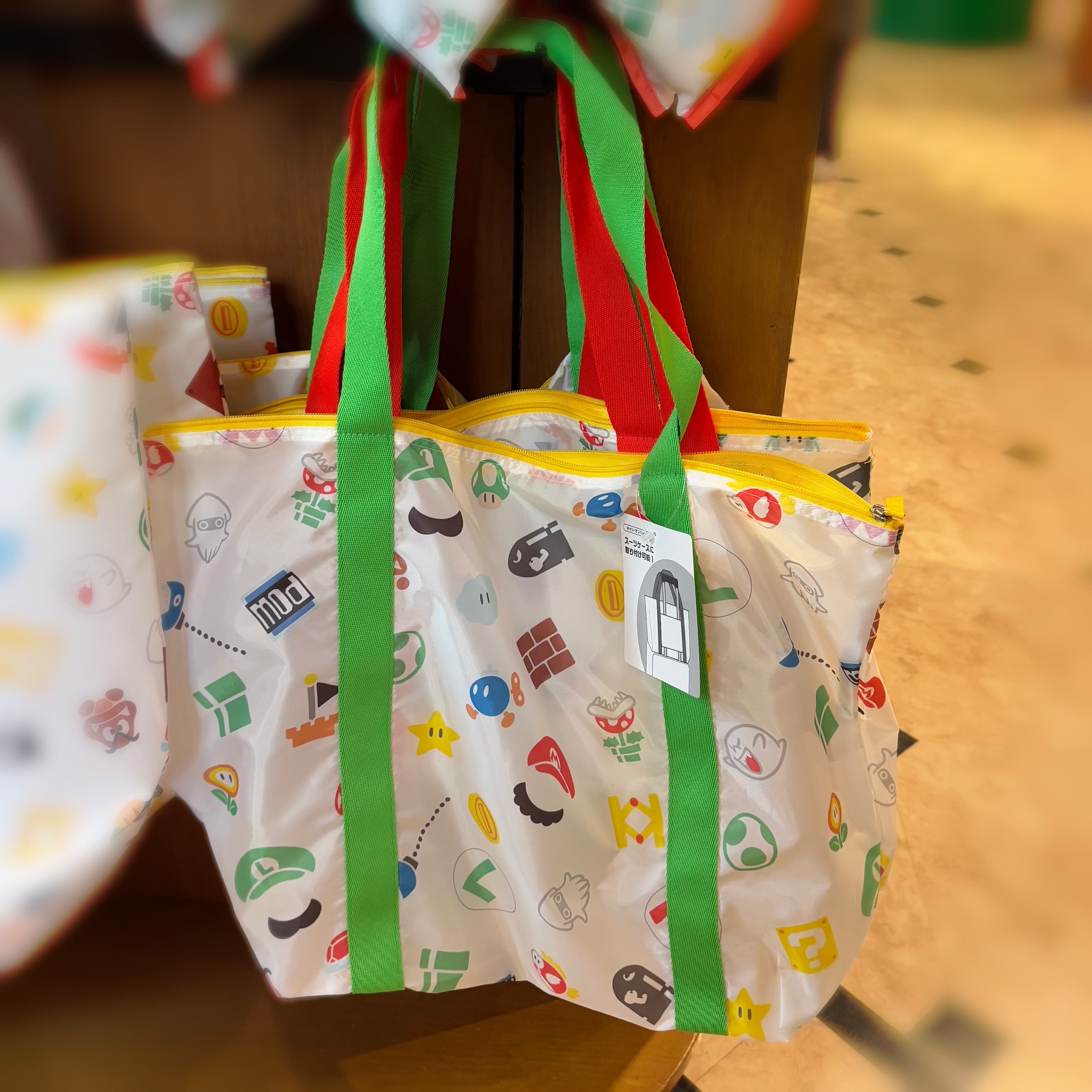 USJ 任天堂世界 可摺疊旅用行李袋 環保袋