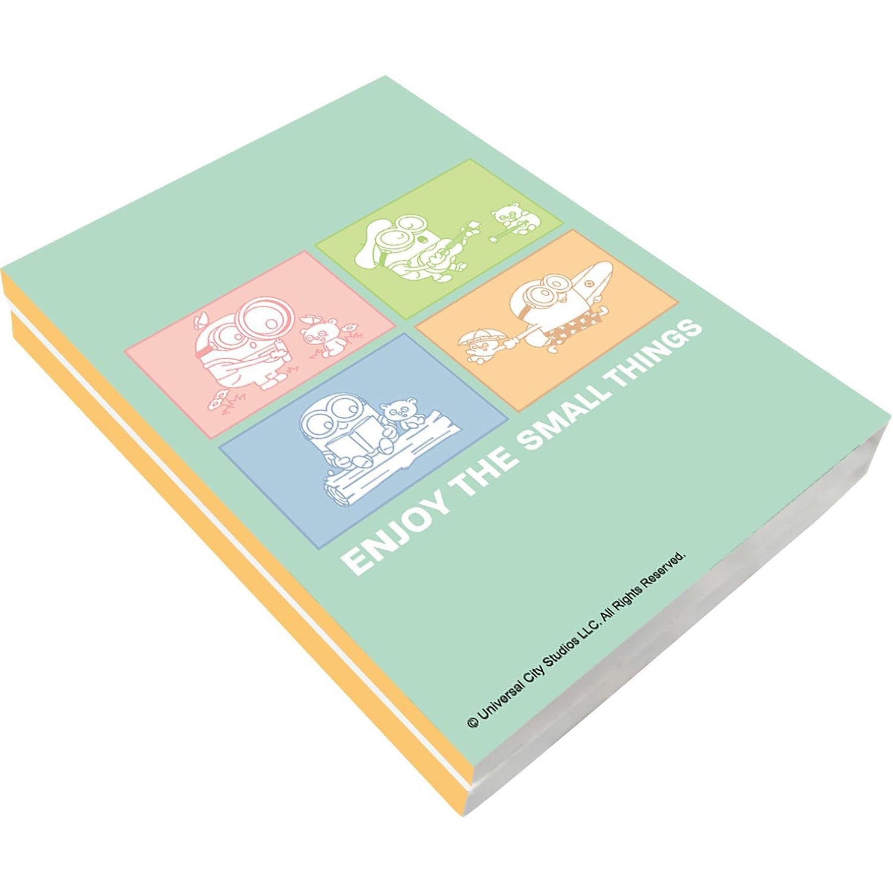 Minions Bob & Tim 書本型 Memo Pad（Super Chill）