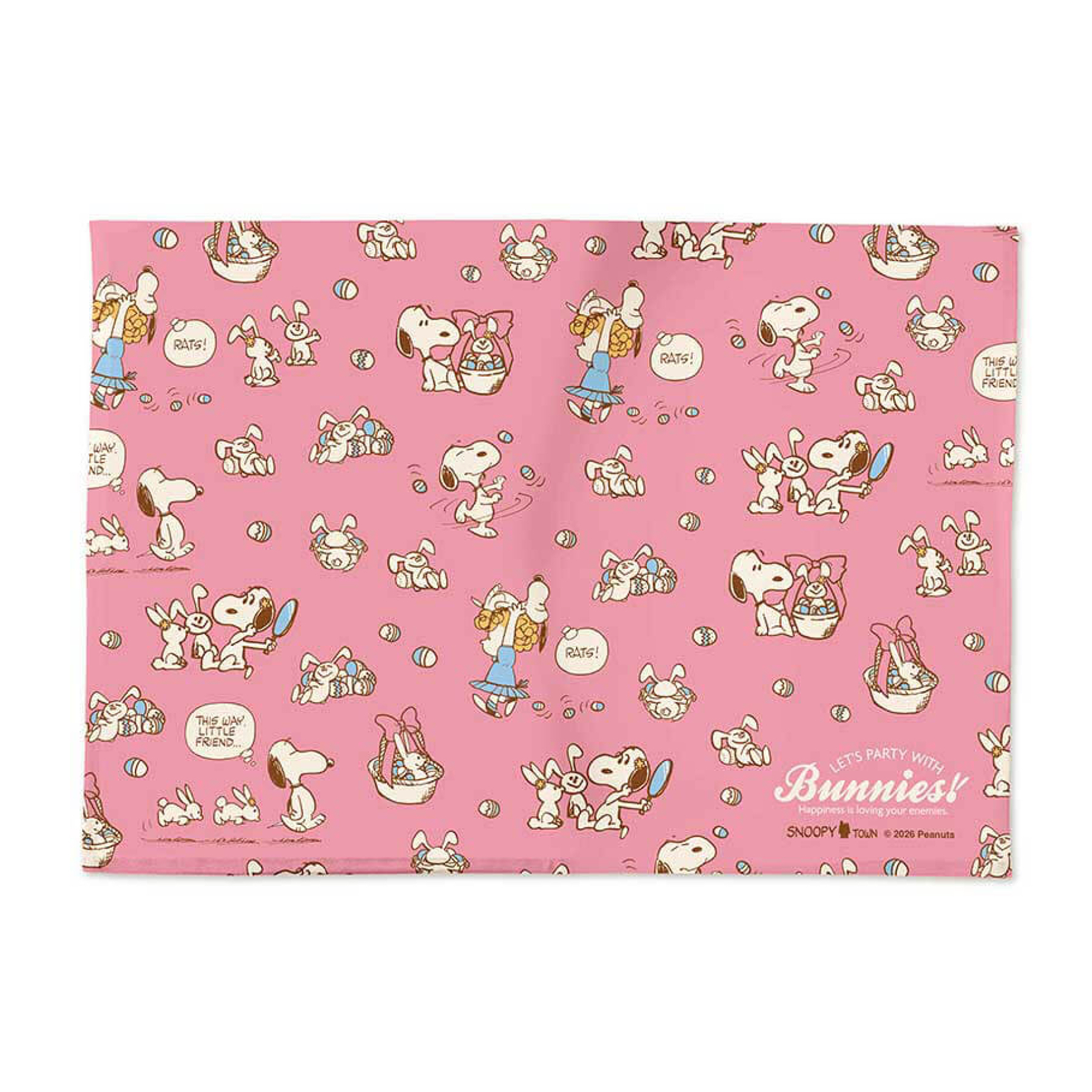 【預訂】Snoopy Town Easter 2026「LET’S PARTY WITH Bunnies!」復活節系列 - 餐墊