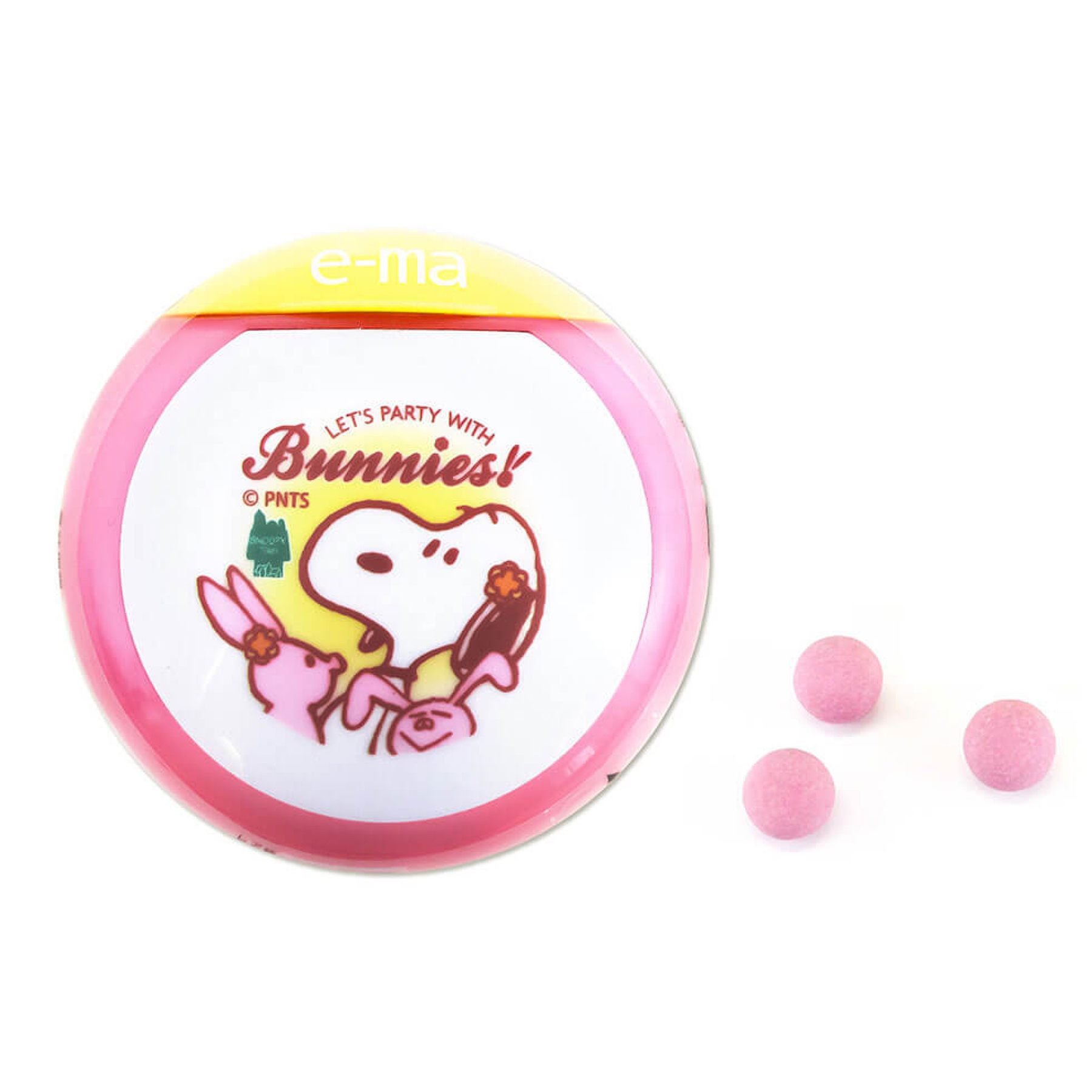 【預訂】Snoopy Town Easter 2026「LET’S PARTY WITH Bunnies!」復活節系列 - e-ma 提子味喉糖