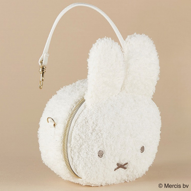 Order】Miffy 2-Way Pouch & Shoulder Bag (Strawberry)
